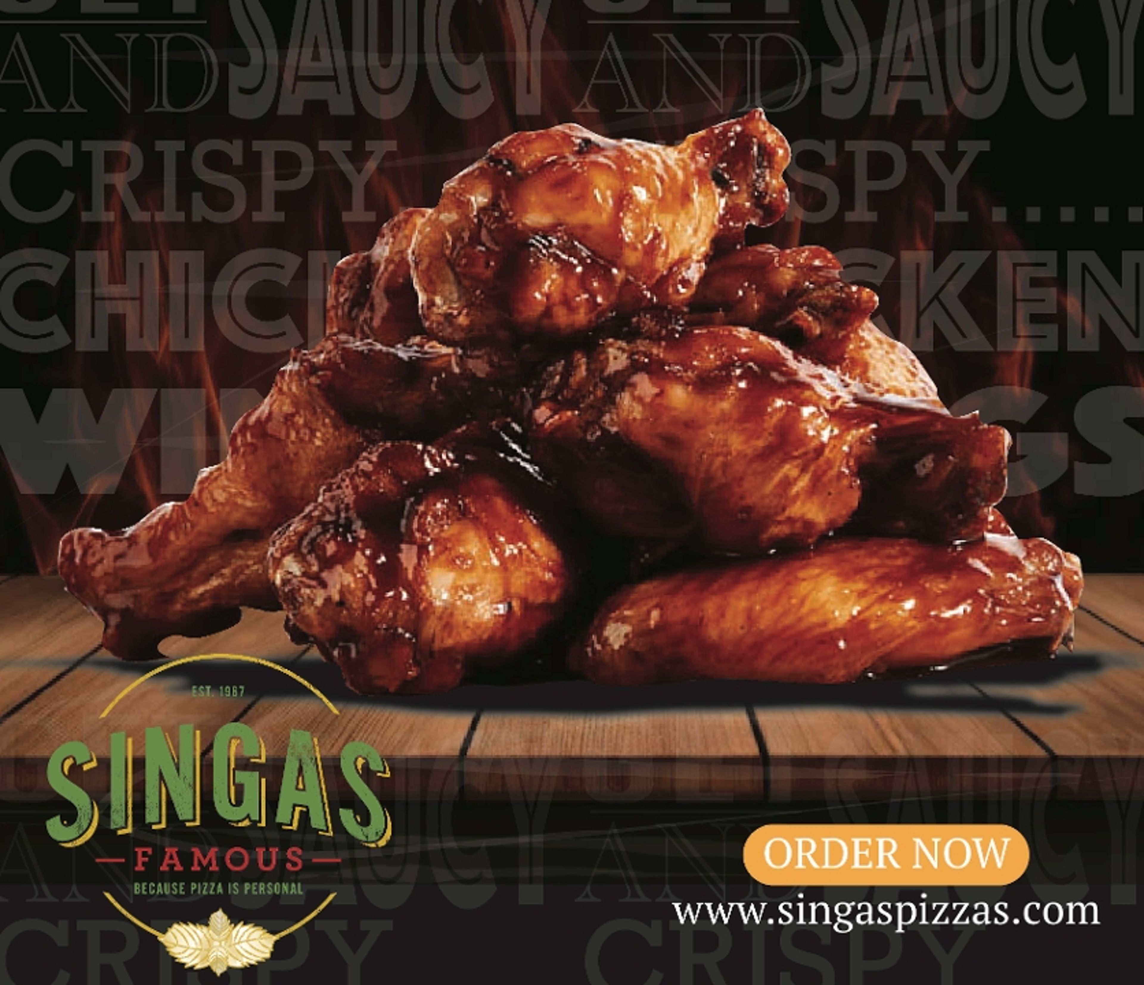 Bone-in Wings 12pcs.