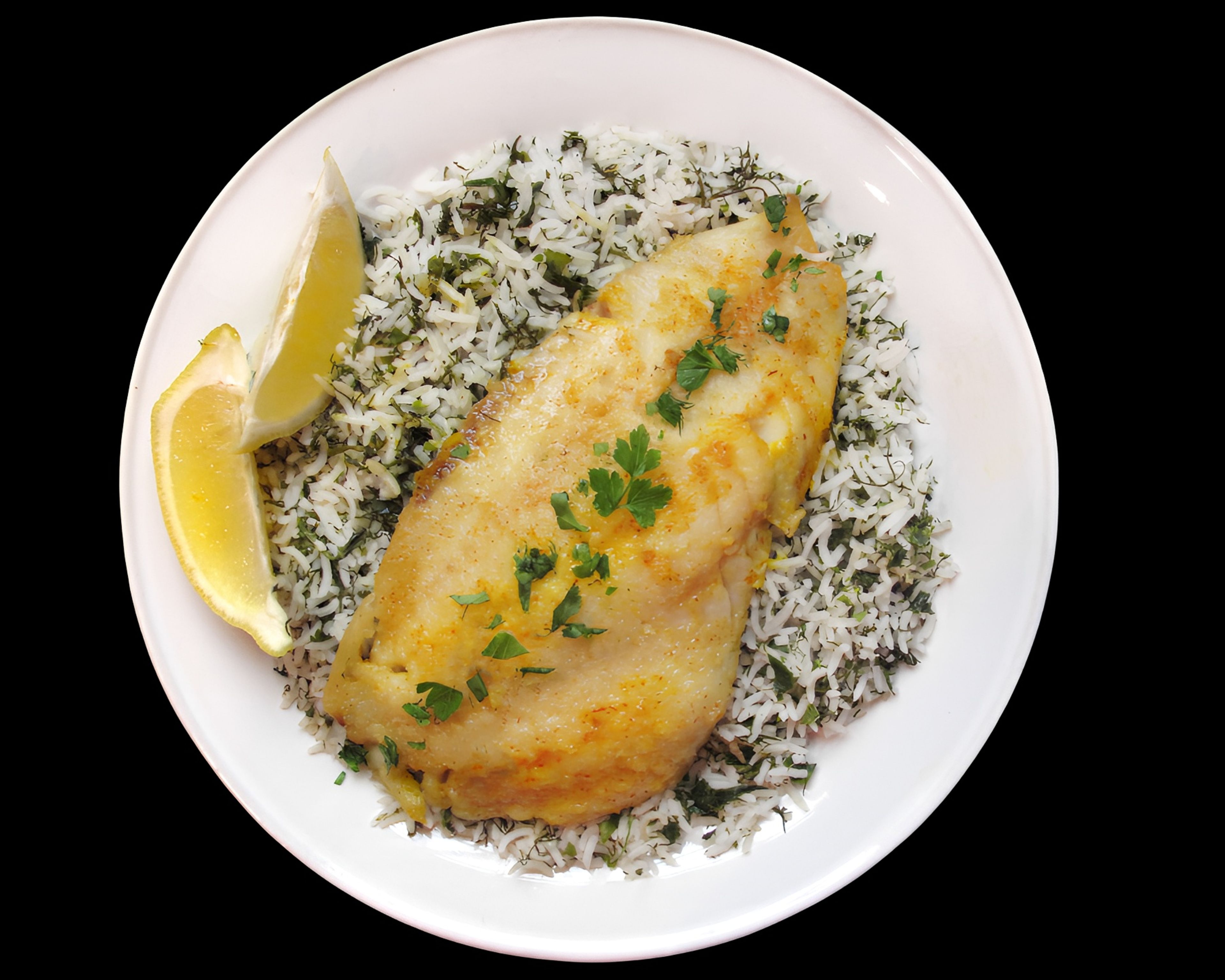 Sabzi Polo Ba-Mahi (سبزی پلو با ماهی).