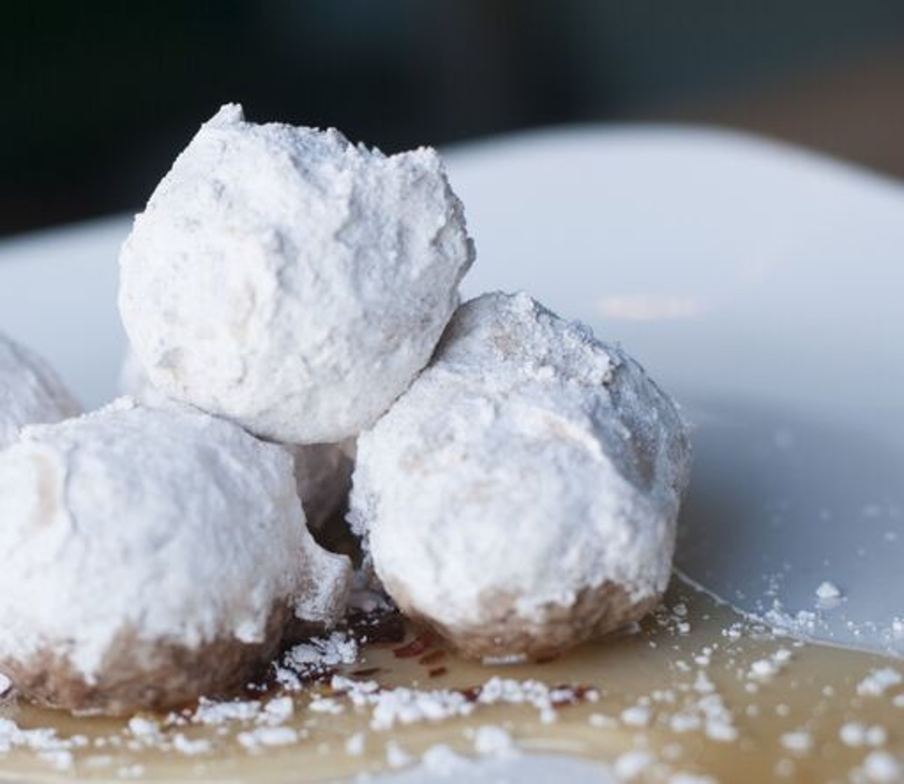 SWEET POTATO DONUTS.