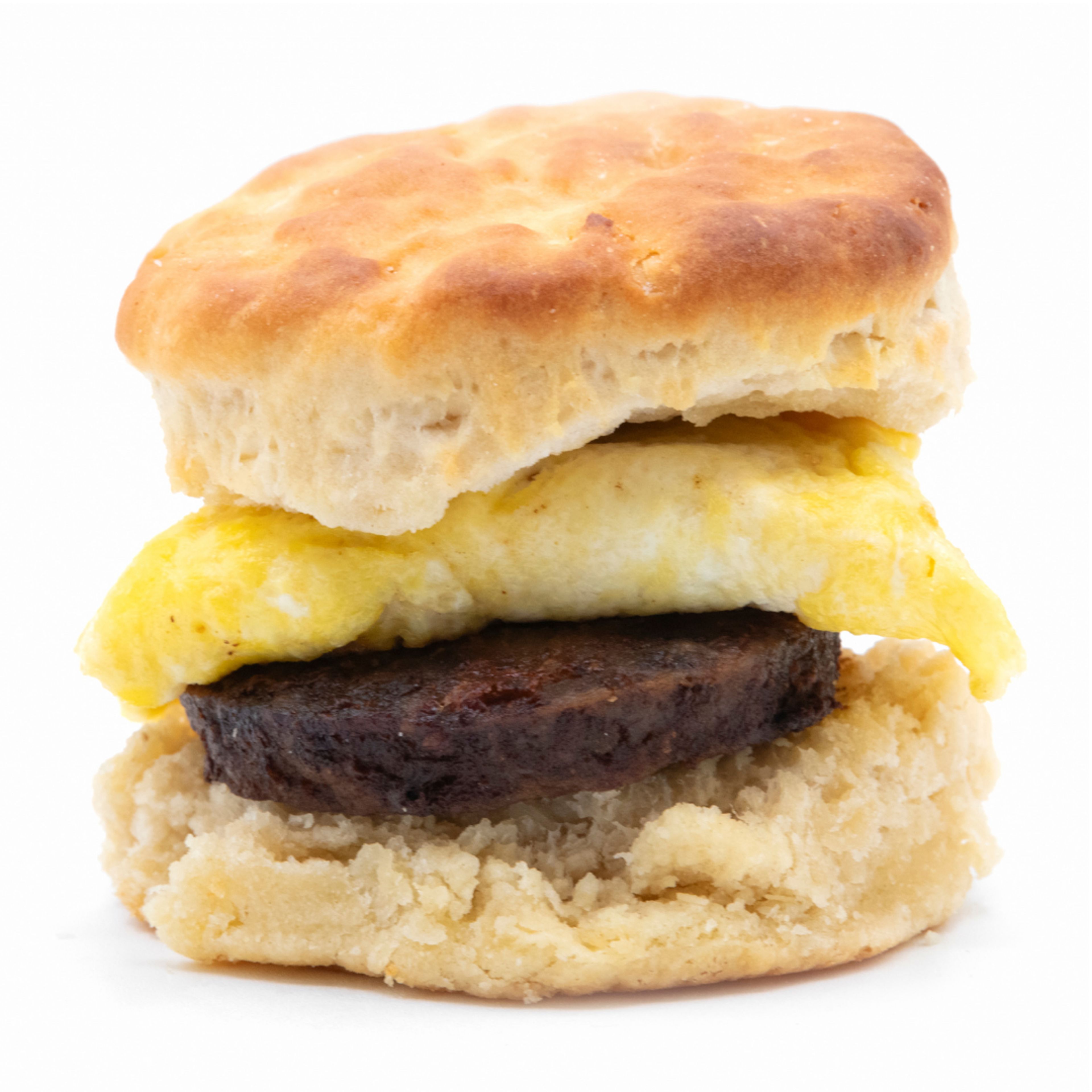 Sausage Egg Biscuit.