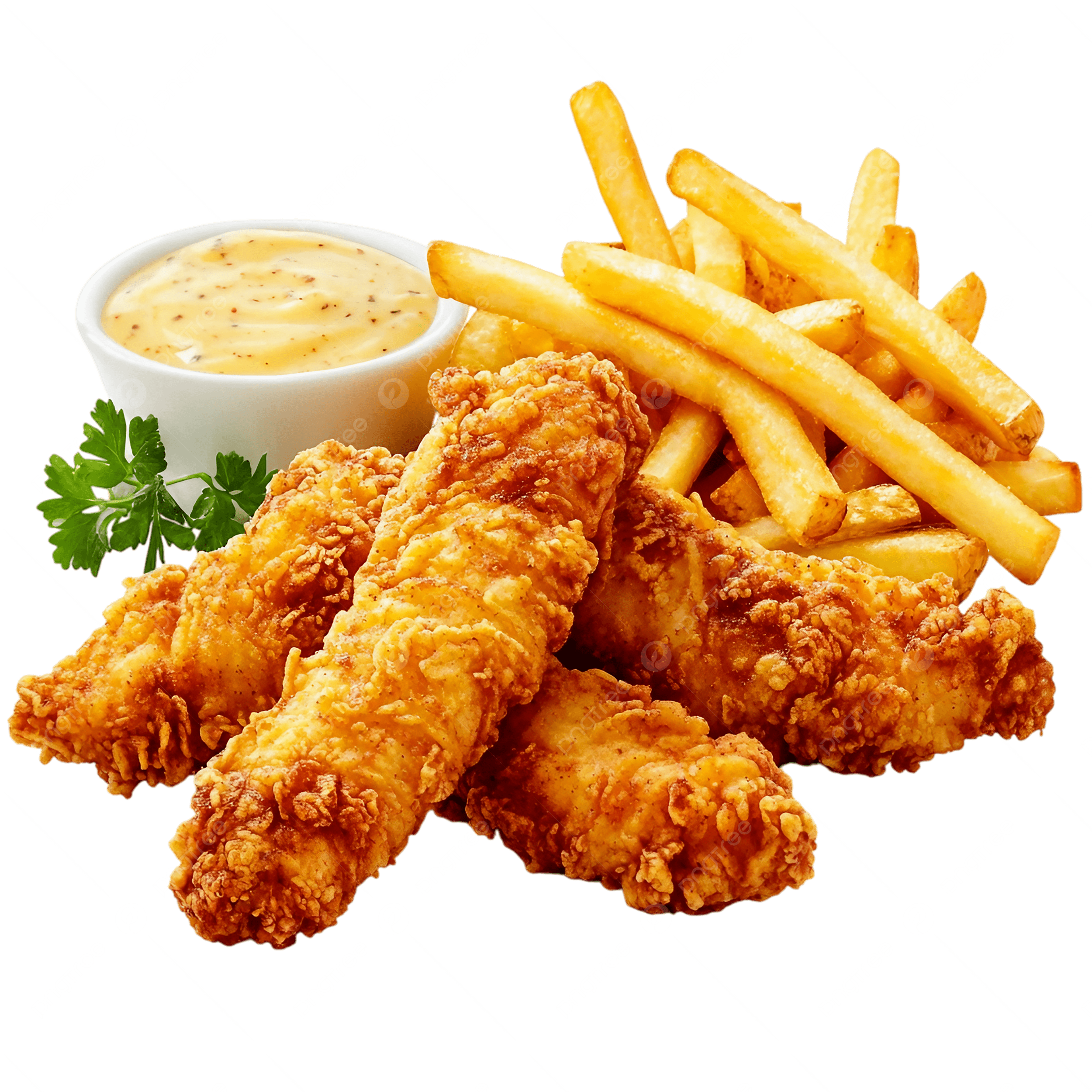 Chicken Tenders & Fries 12 pcs.