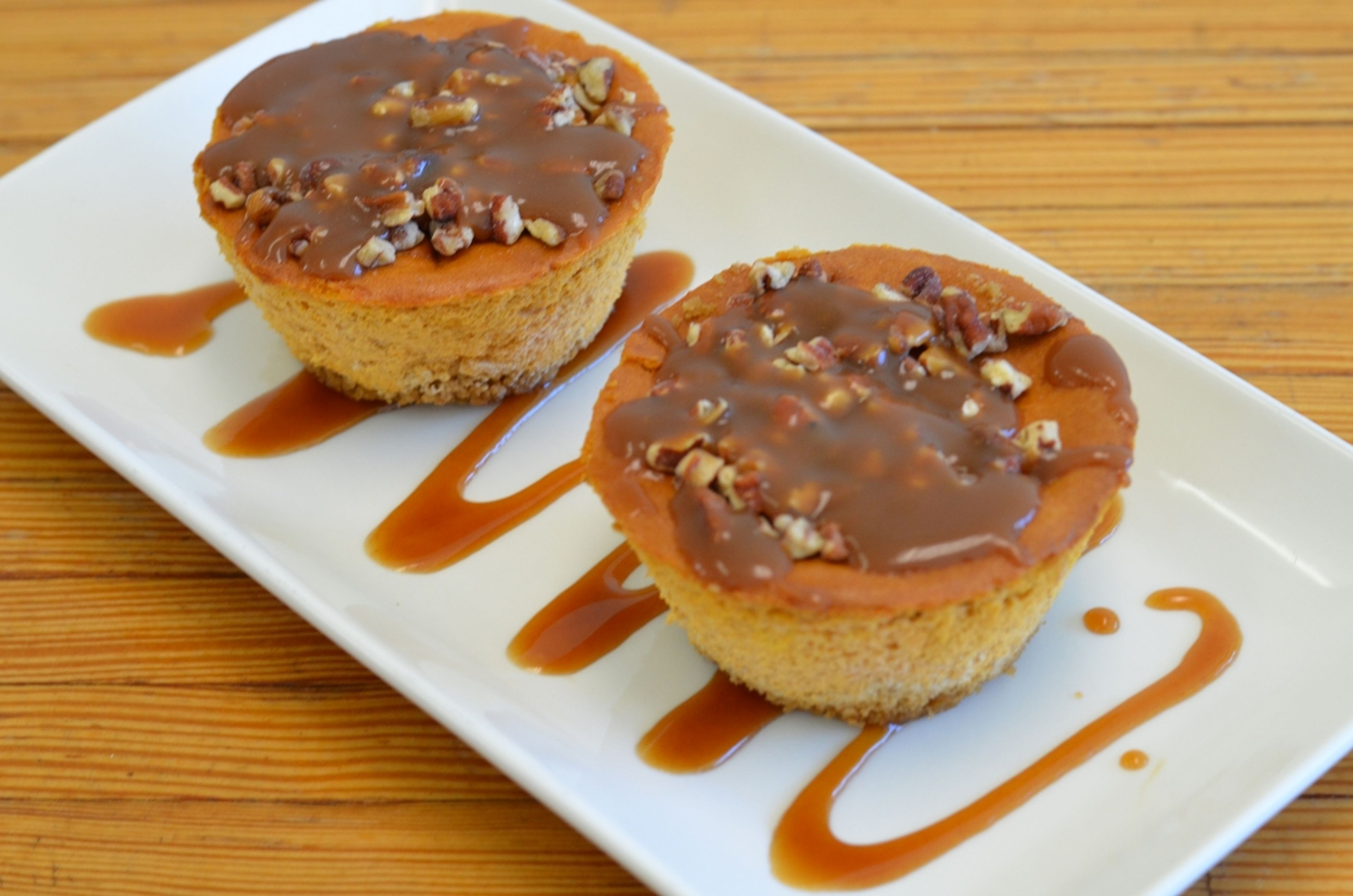 SWEET POTATO CHEESECAKE.