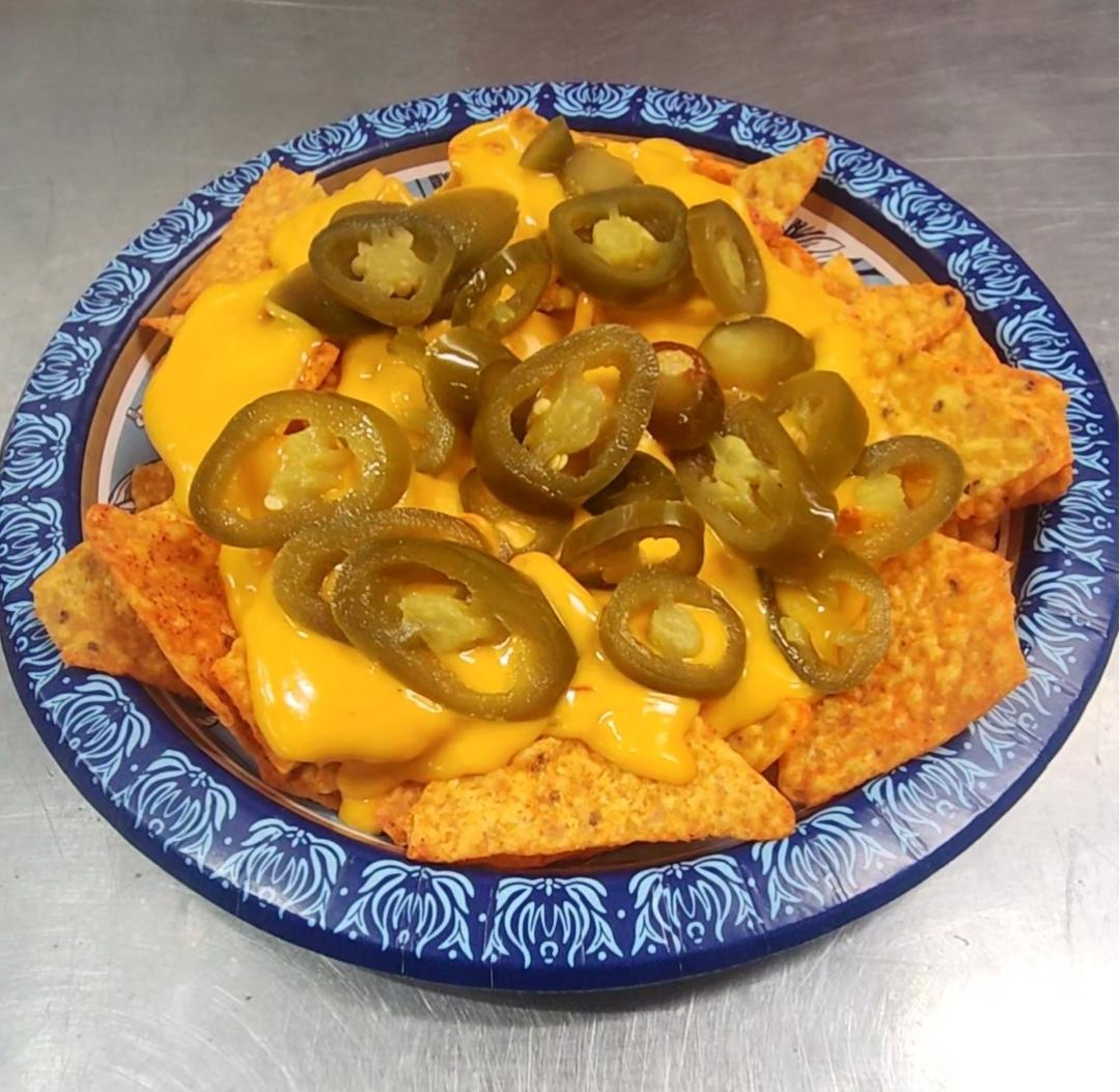Doritos nacho cheese with jalapeño.