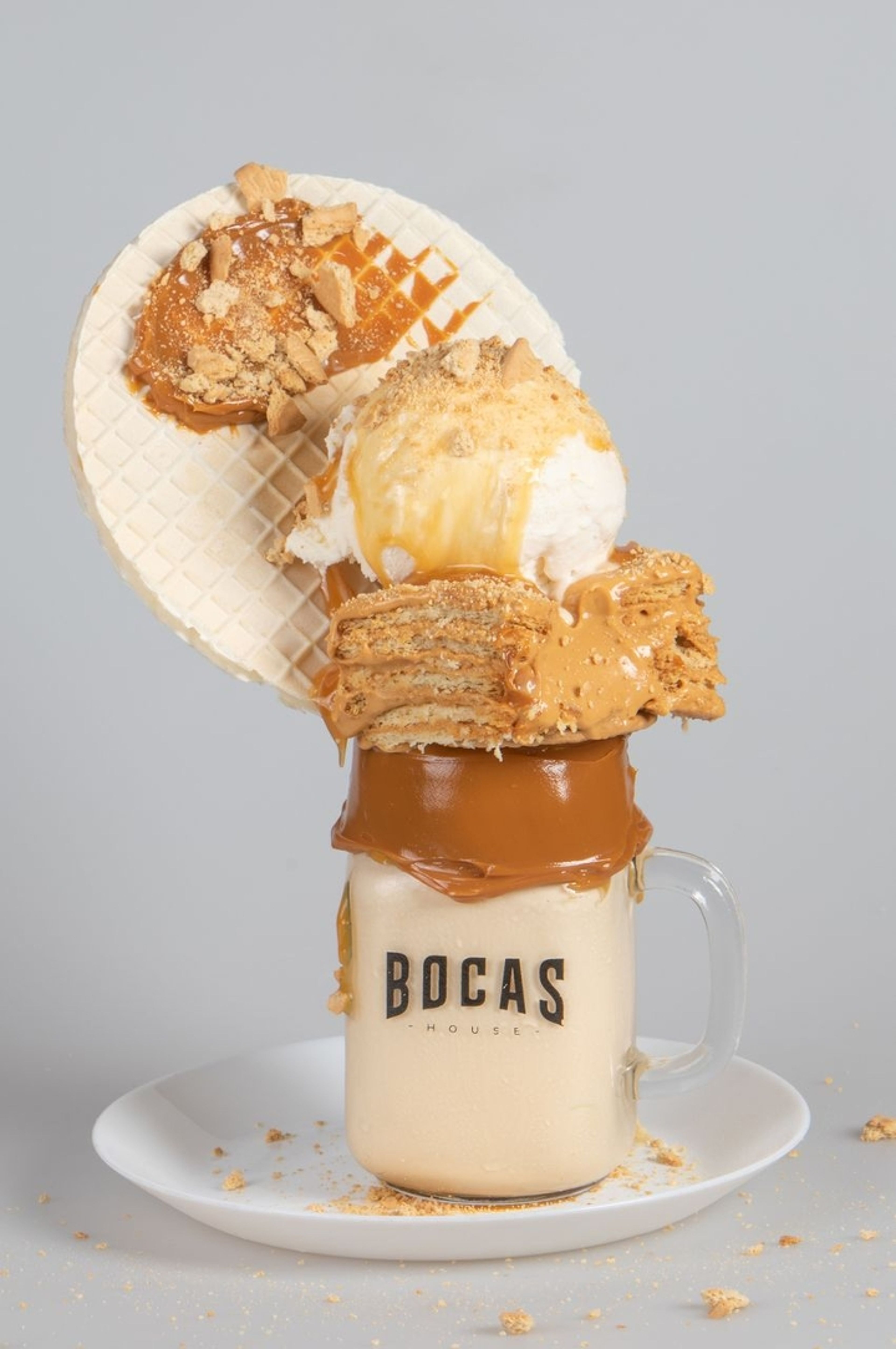 Dulce De Leche Milkshake.