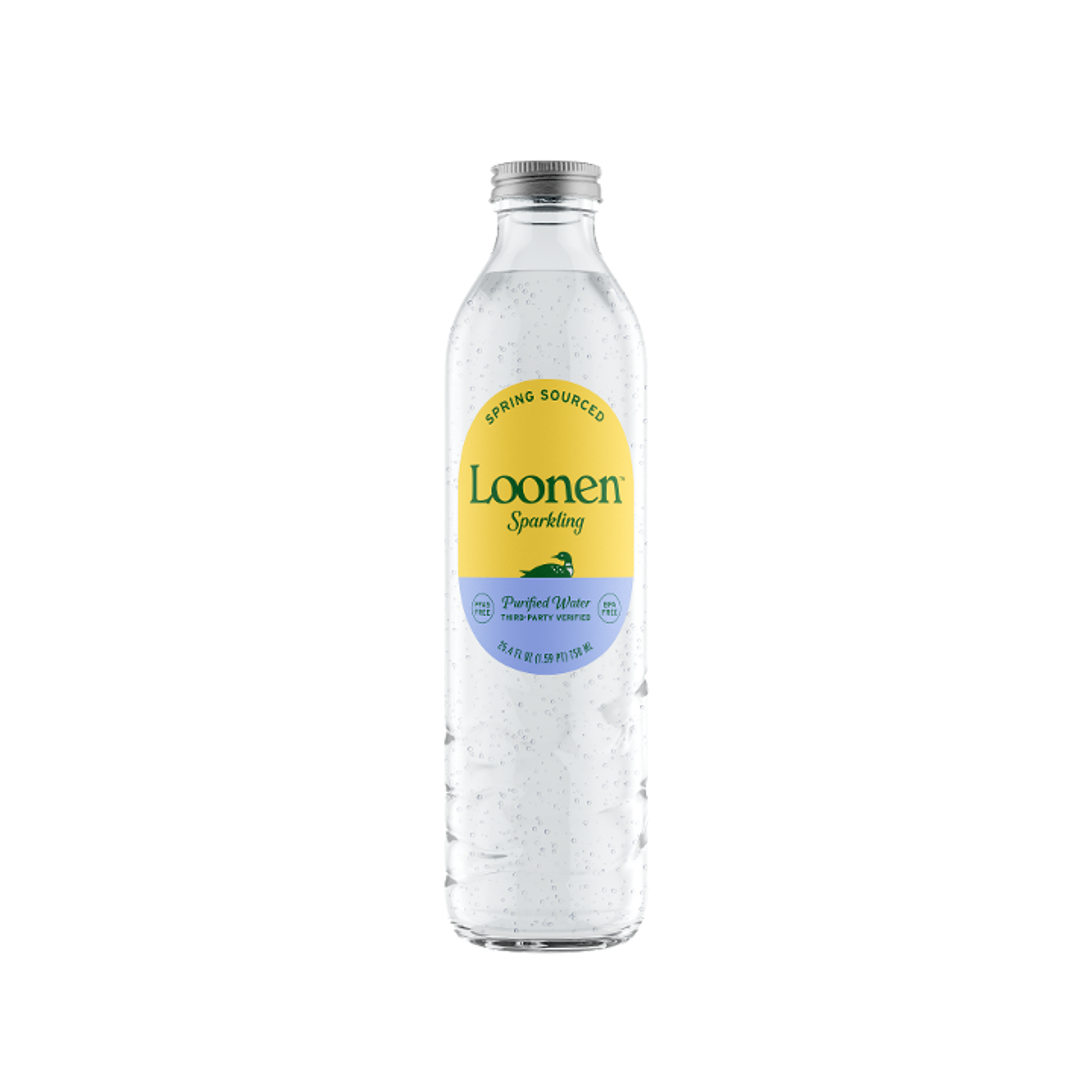 Loonen Sparkling Water.