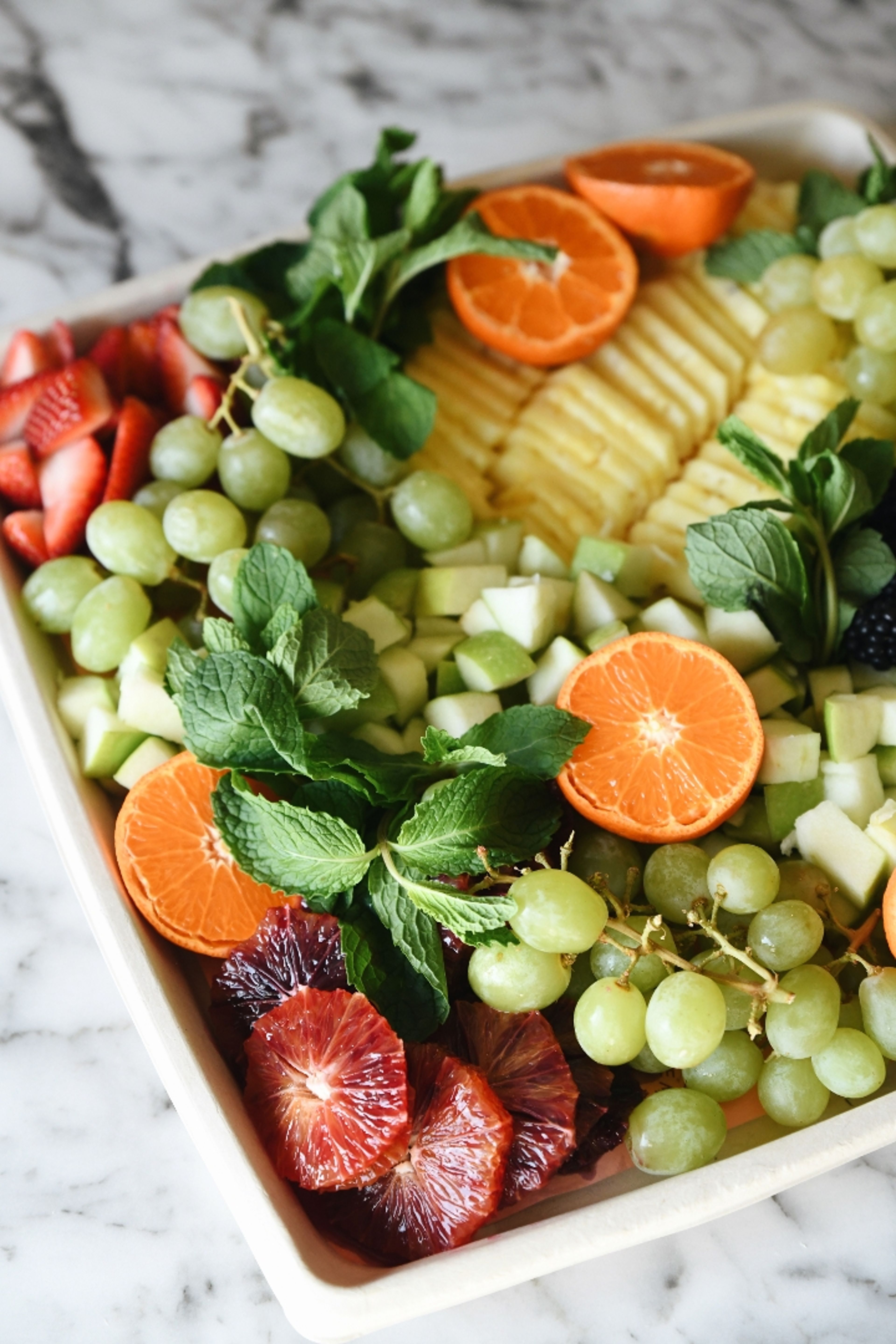 Seasonal Fruit Platter.