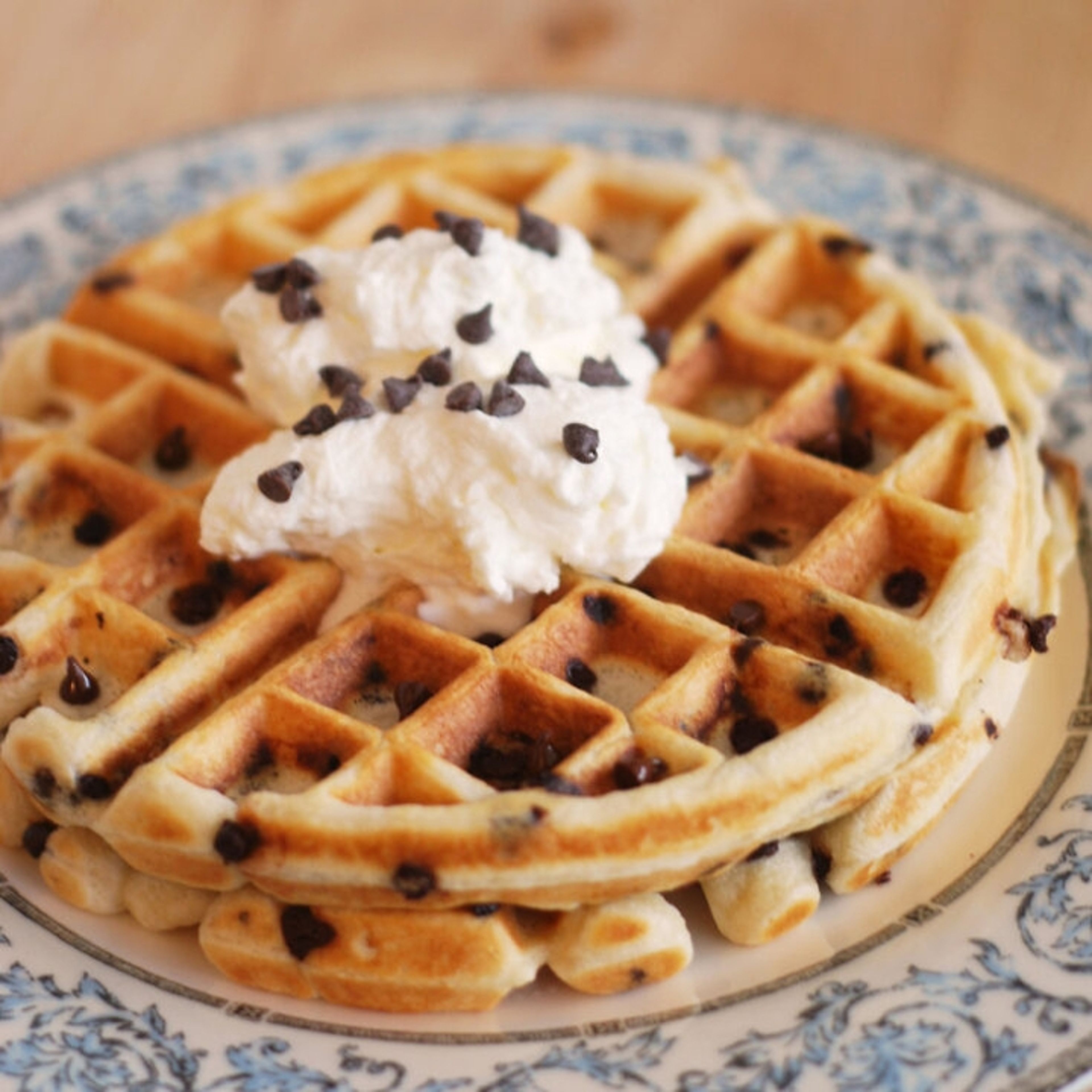 Chocolate Chip Waffle.