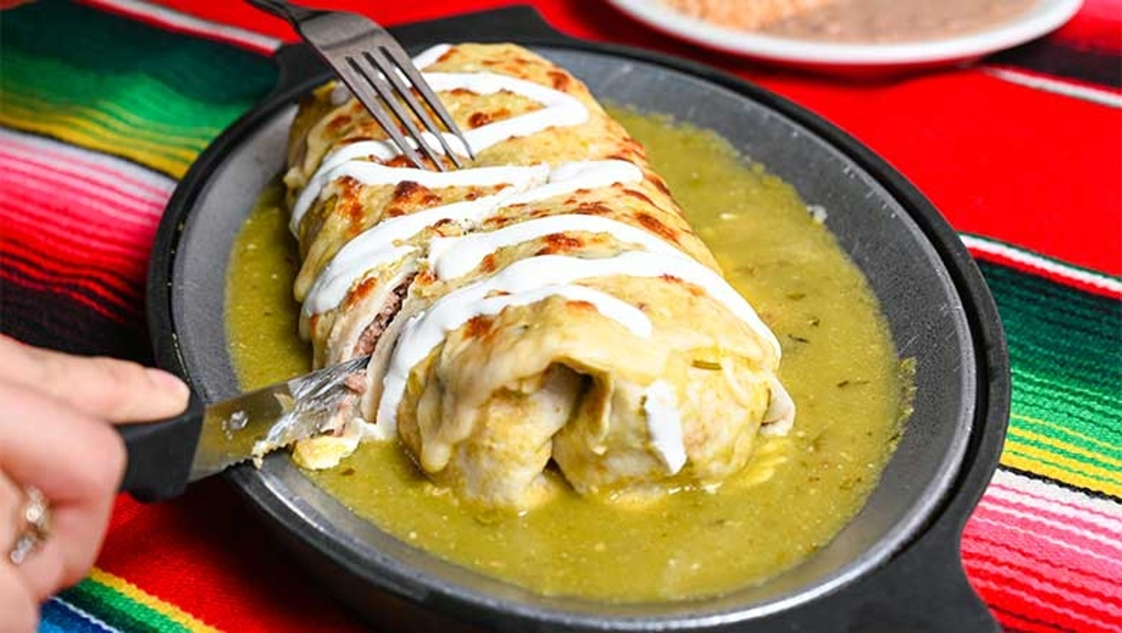 Chile Relleno Burrito.