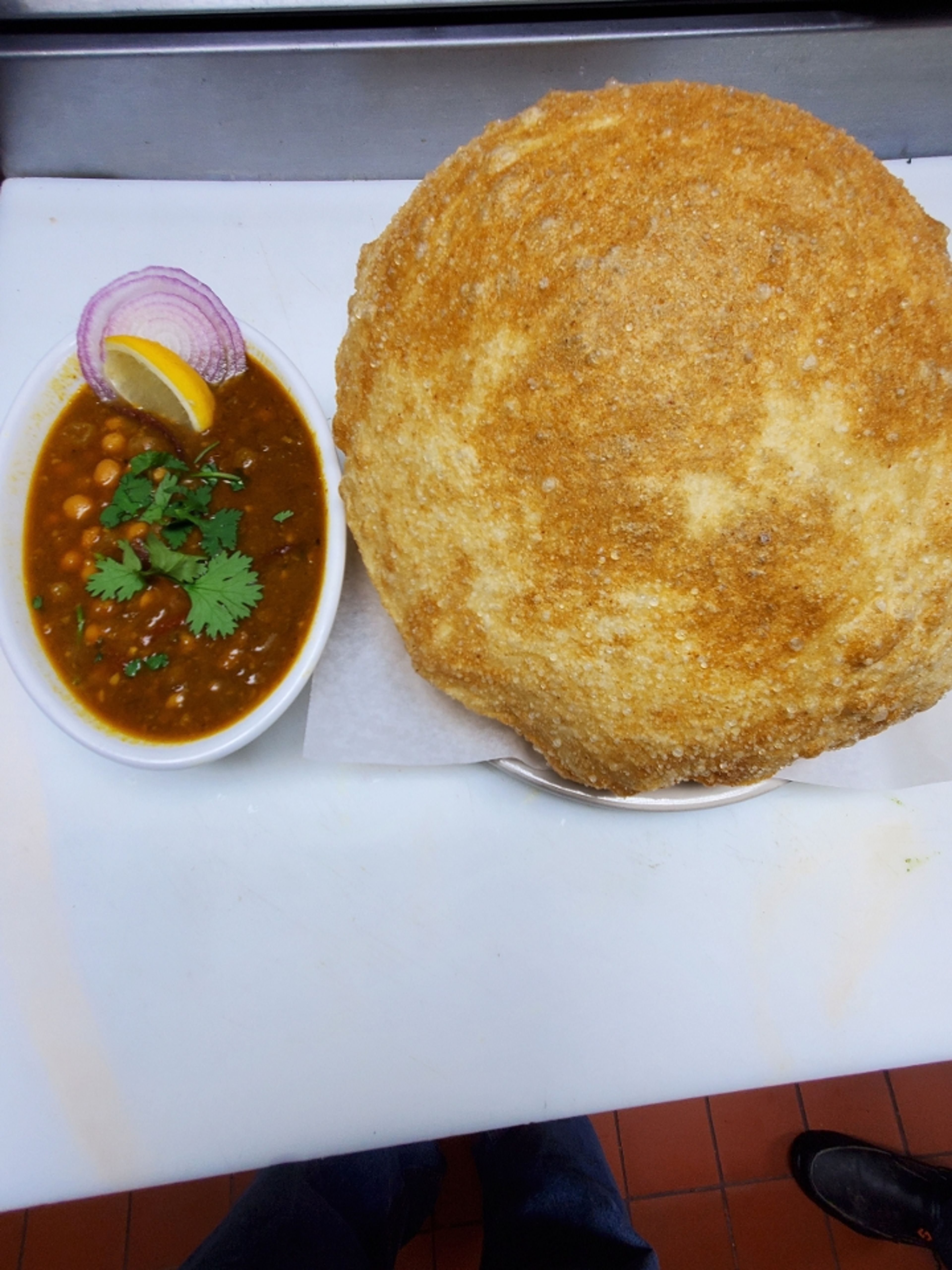 Chole Bhatura.