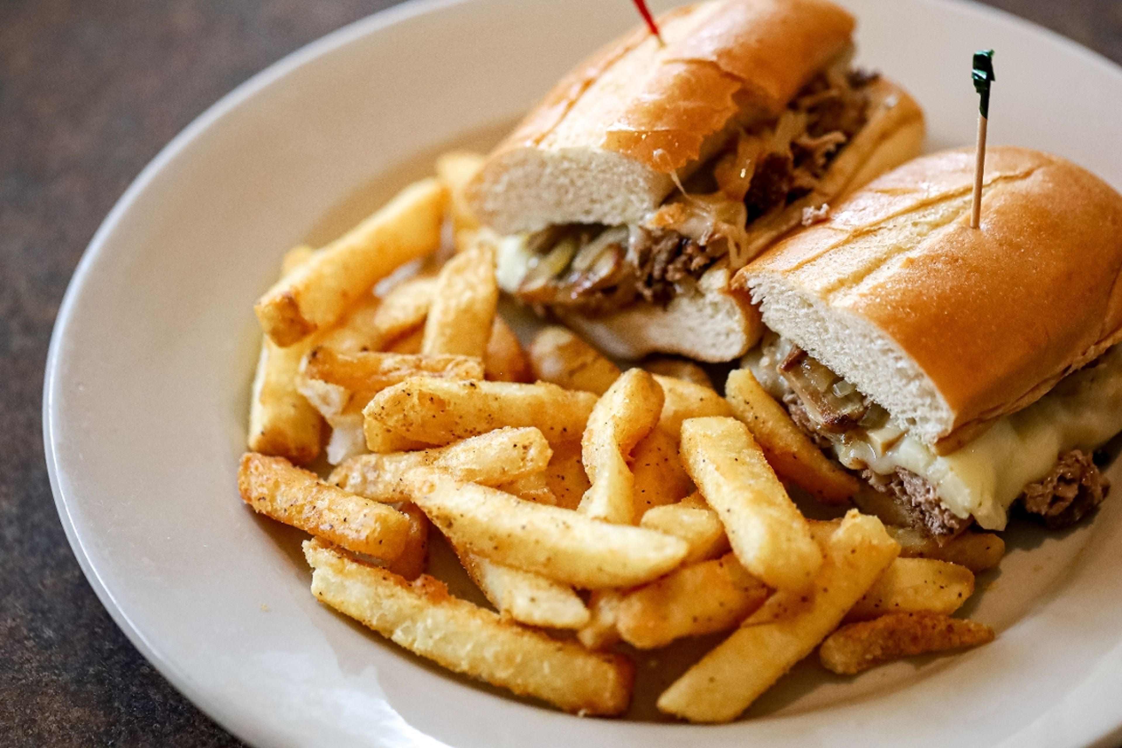 PHILLY CHEESE STEAK.