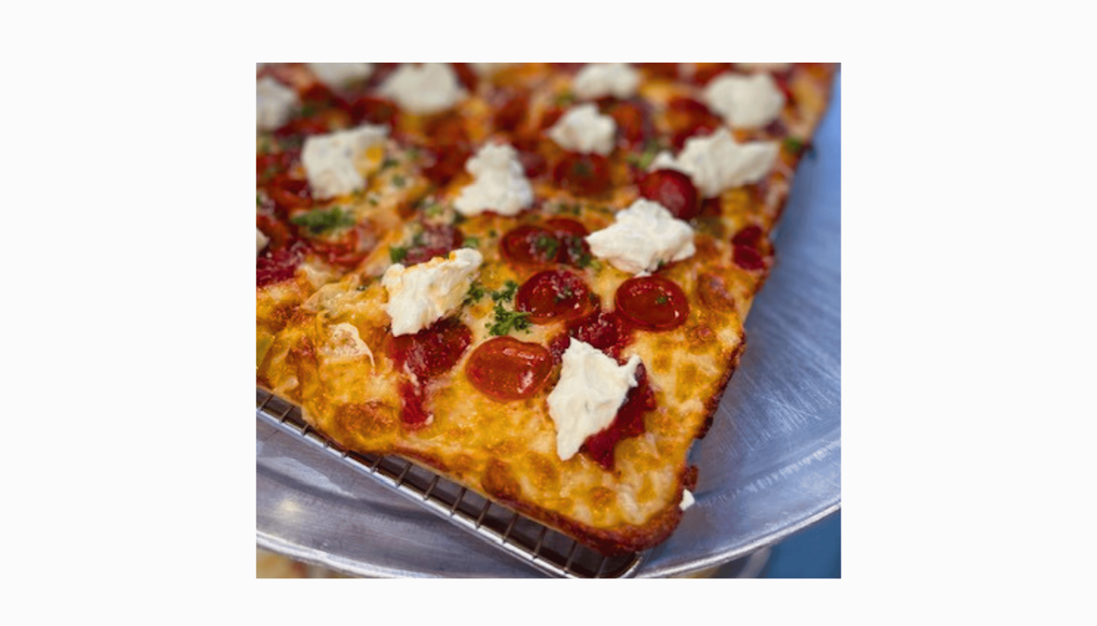 Spicy PHD Pizza - Square Pie.