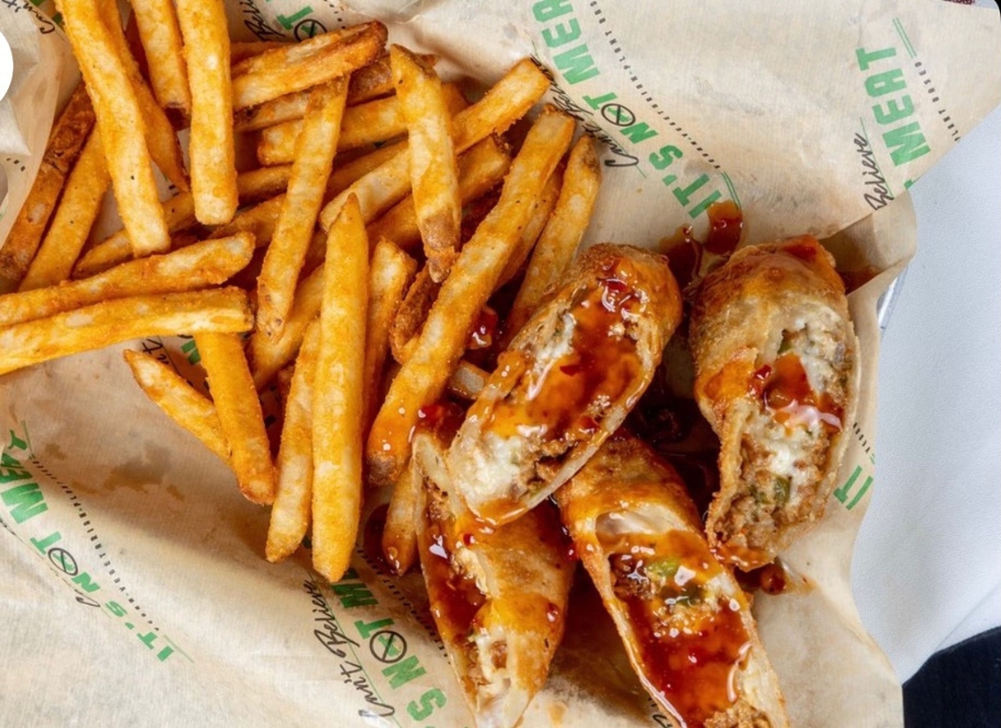 PHILLY CHESSESTEAK EGG ROLLS.