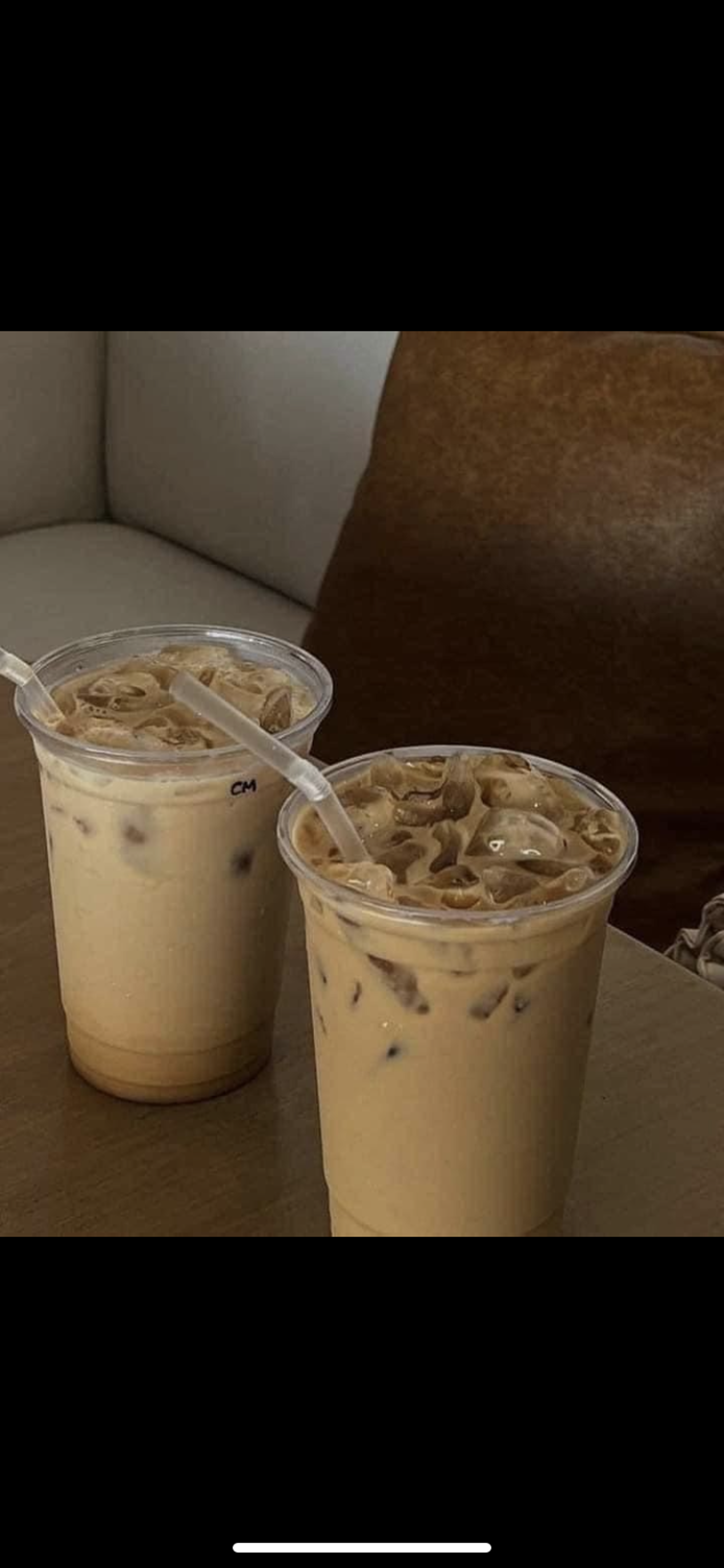 Iced Coffee.