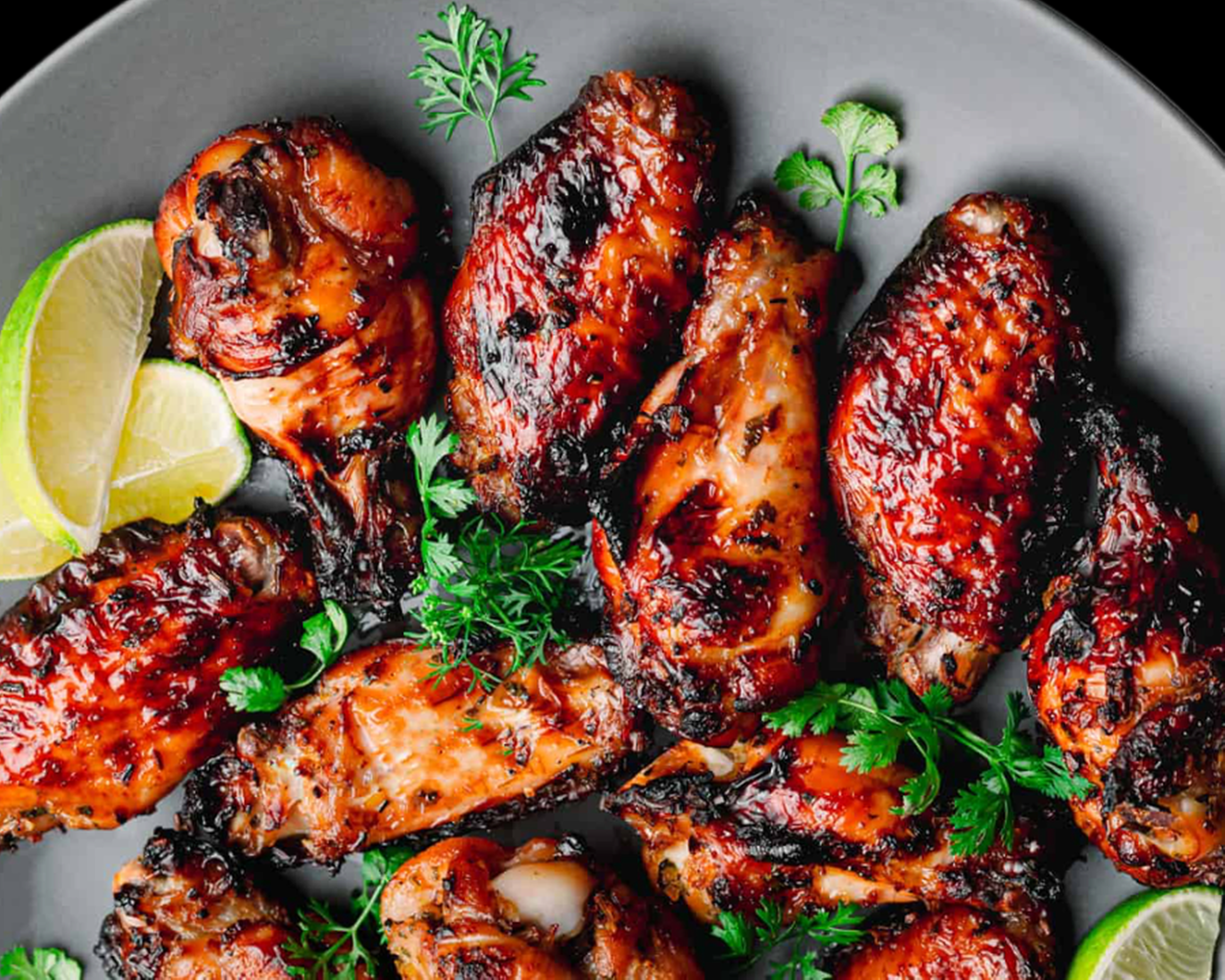 Saffron & Lemon Wings.