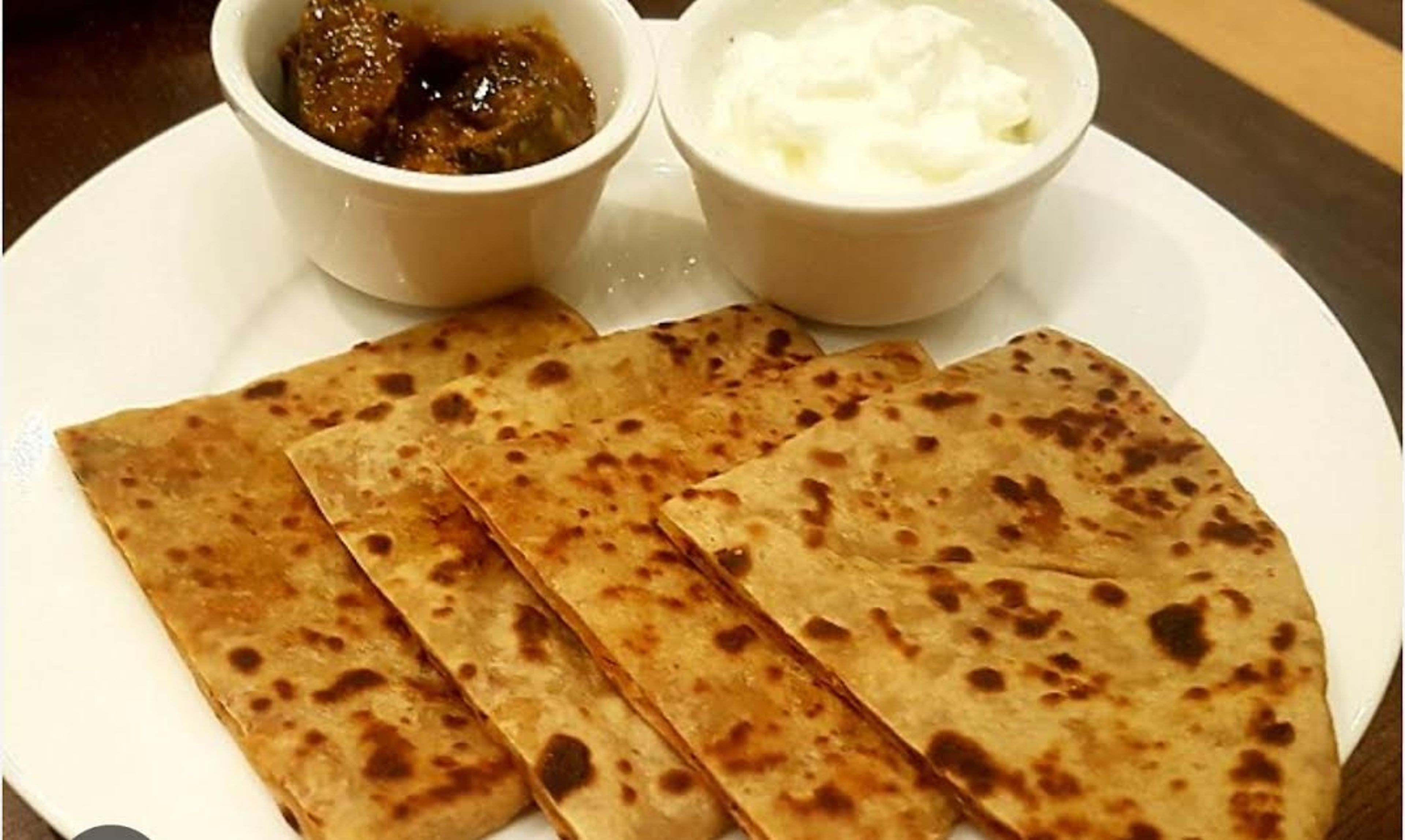 Aloo Paratha.