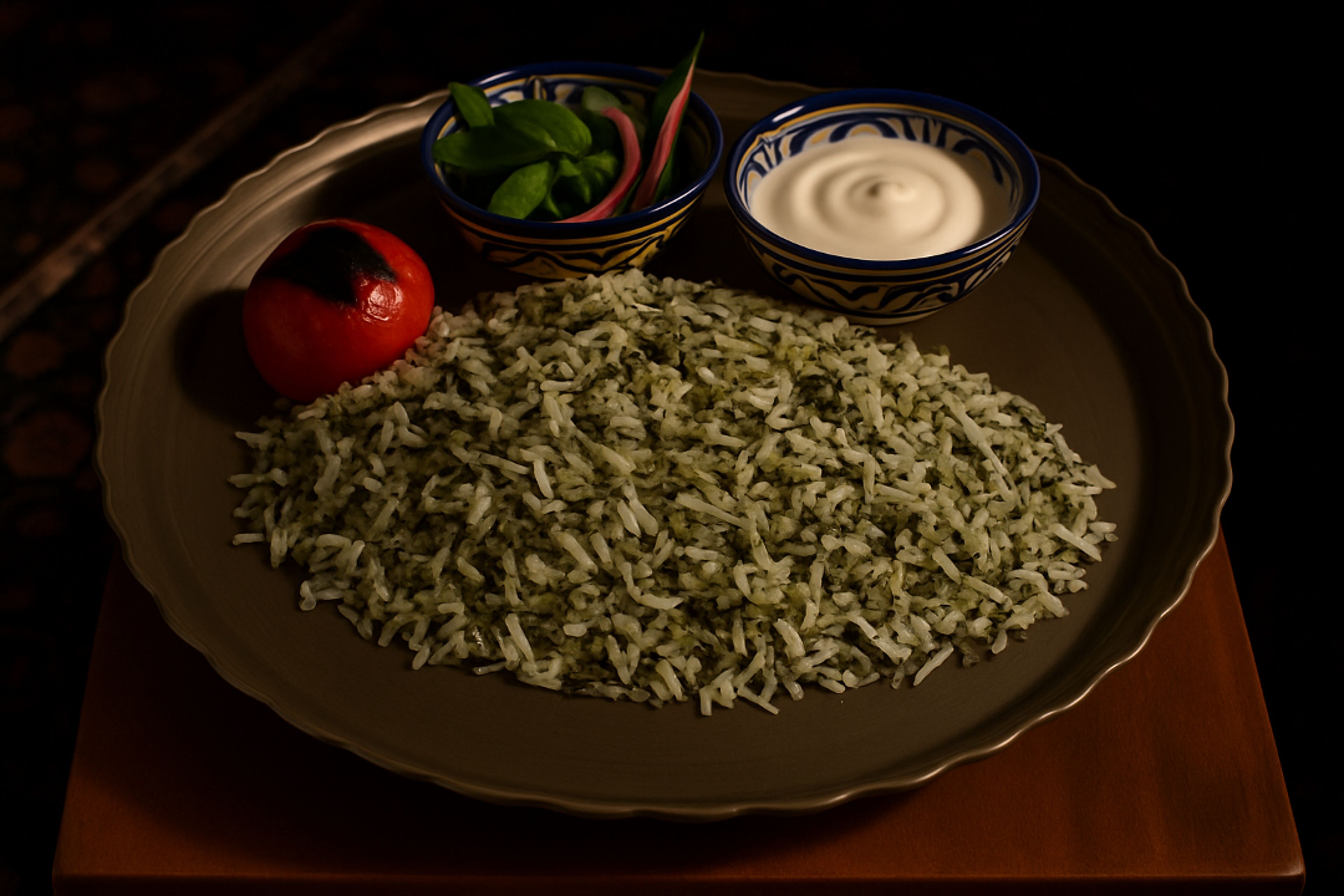 Sabzi Polo (سبزی پلو).
