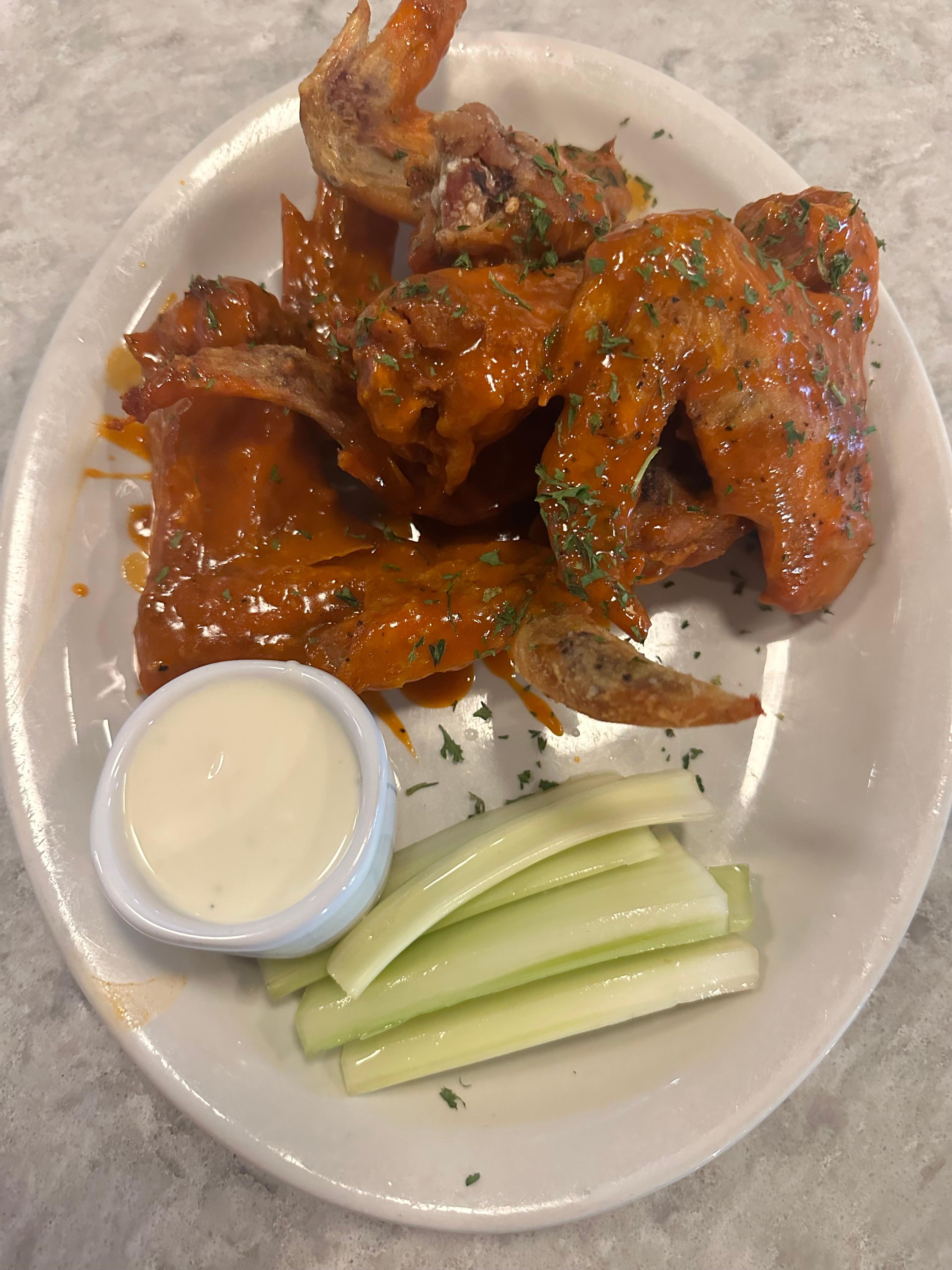 Classic Jumbo Chicken Wings.