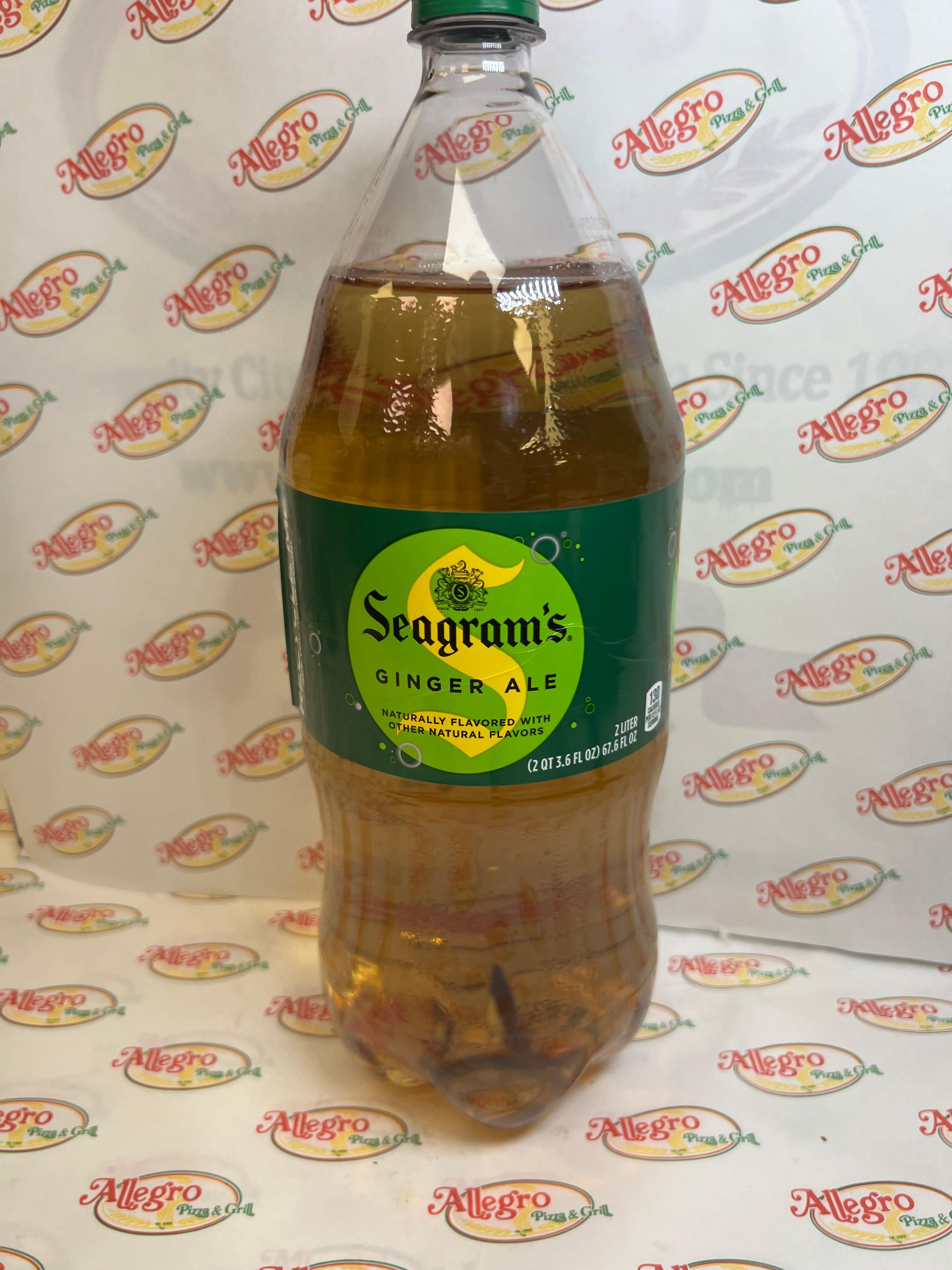 2 Liter Ginger Ale.