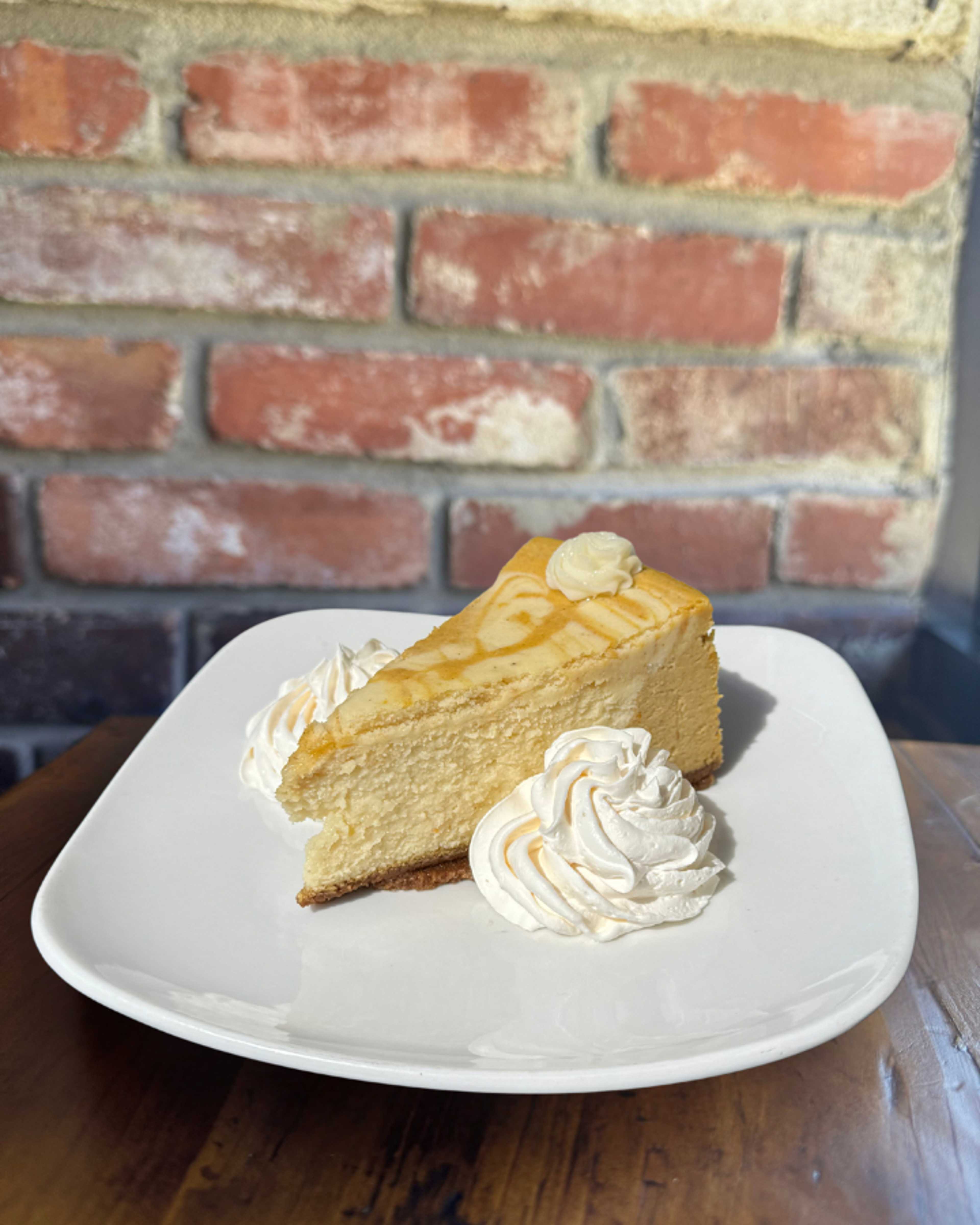 Pumpkin Swirl Cheesecake.