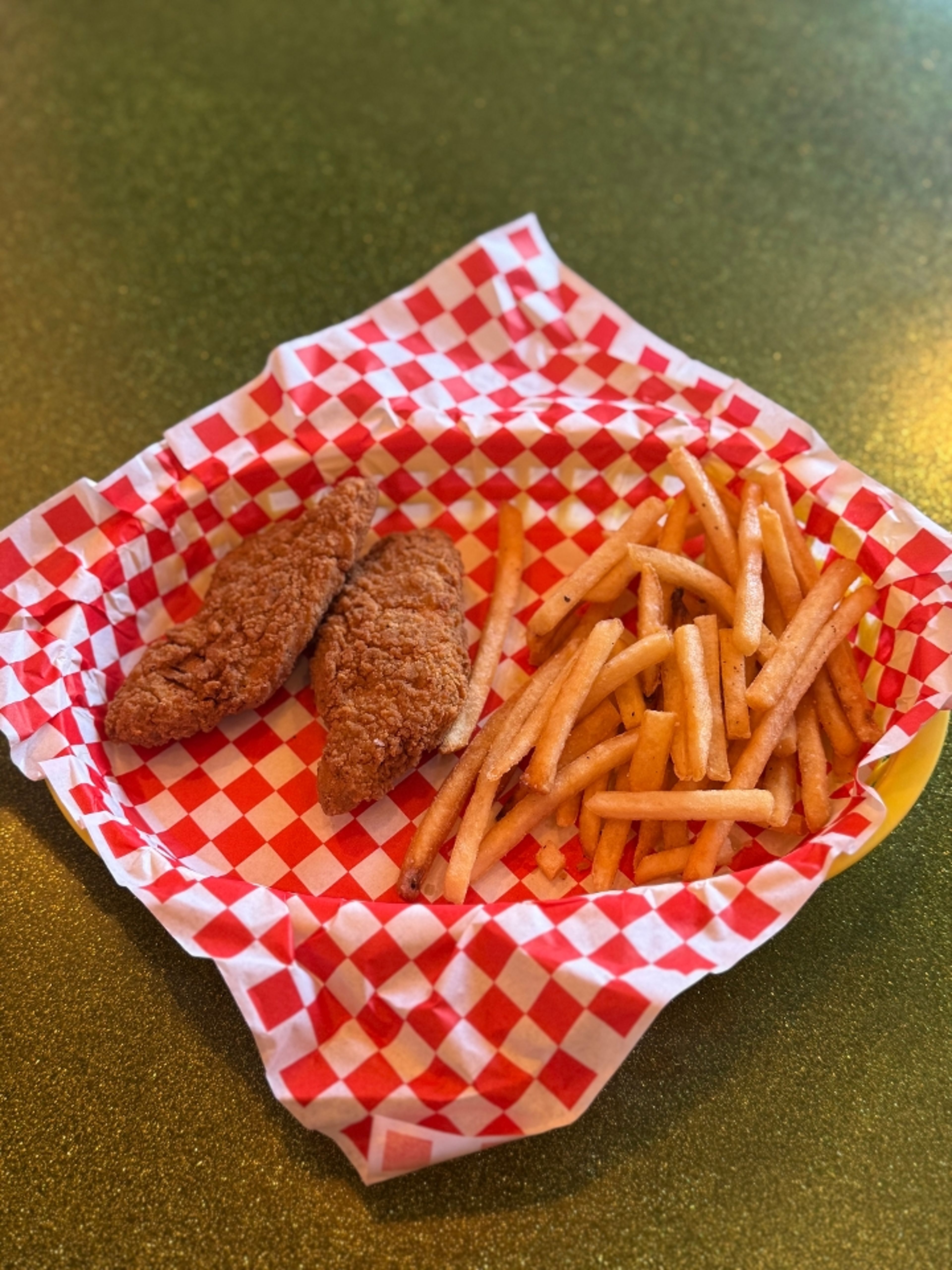 Kids VEGAN Chicken Tenders.