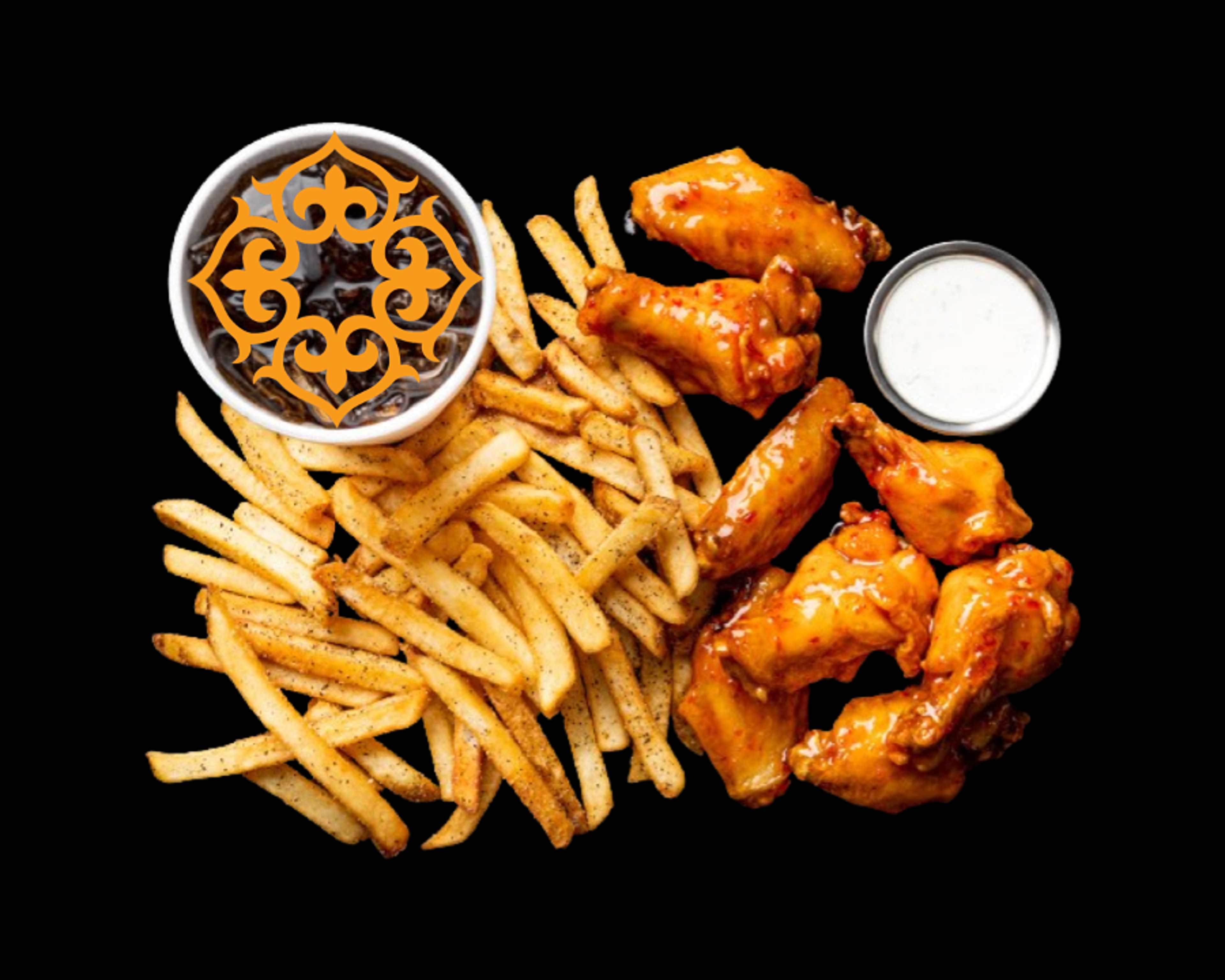 Chicken Wings & Fries (NEW).