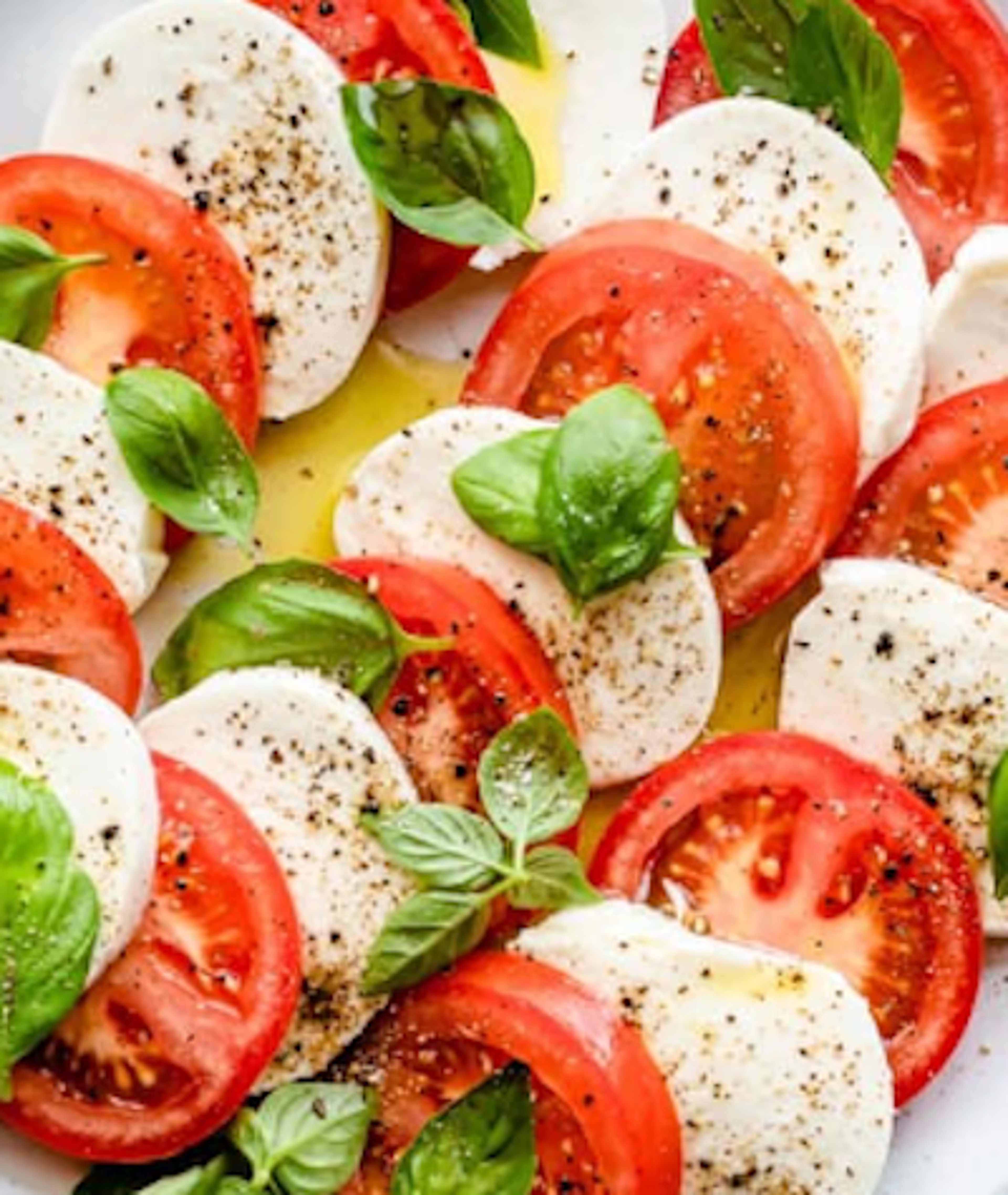 Mozzarella Caprese.