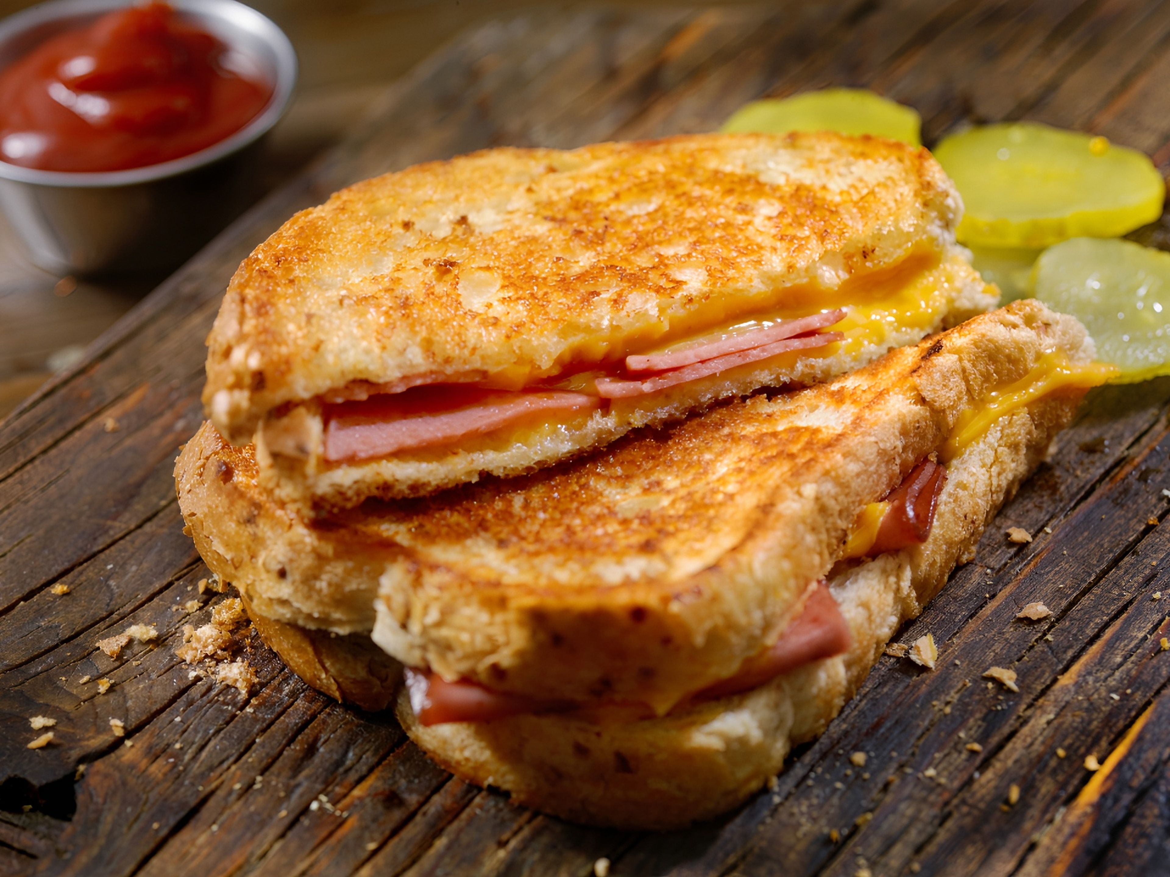 Ham & Cheese Sandwich.