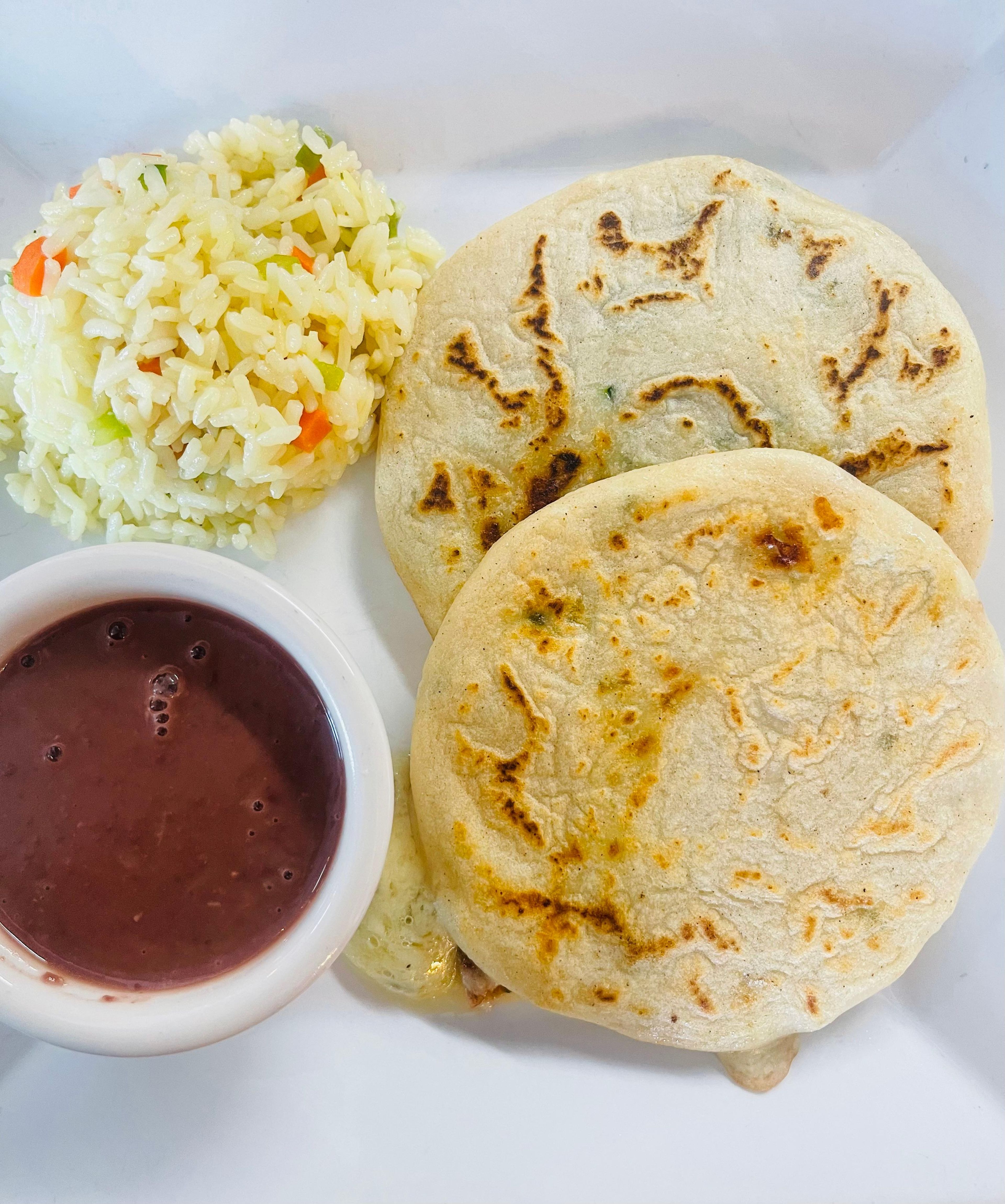 Pupusas Combo #2 (Two Pupusas).
