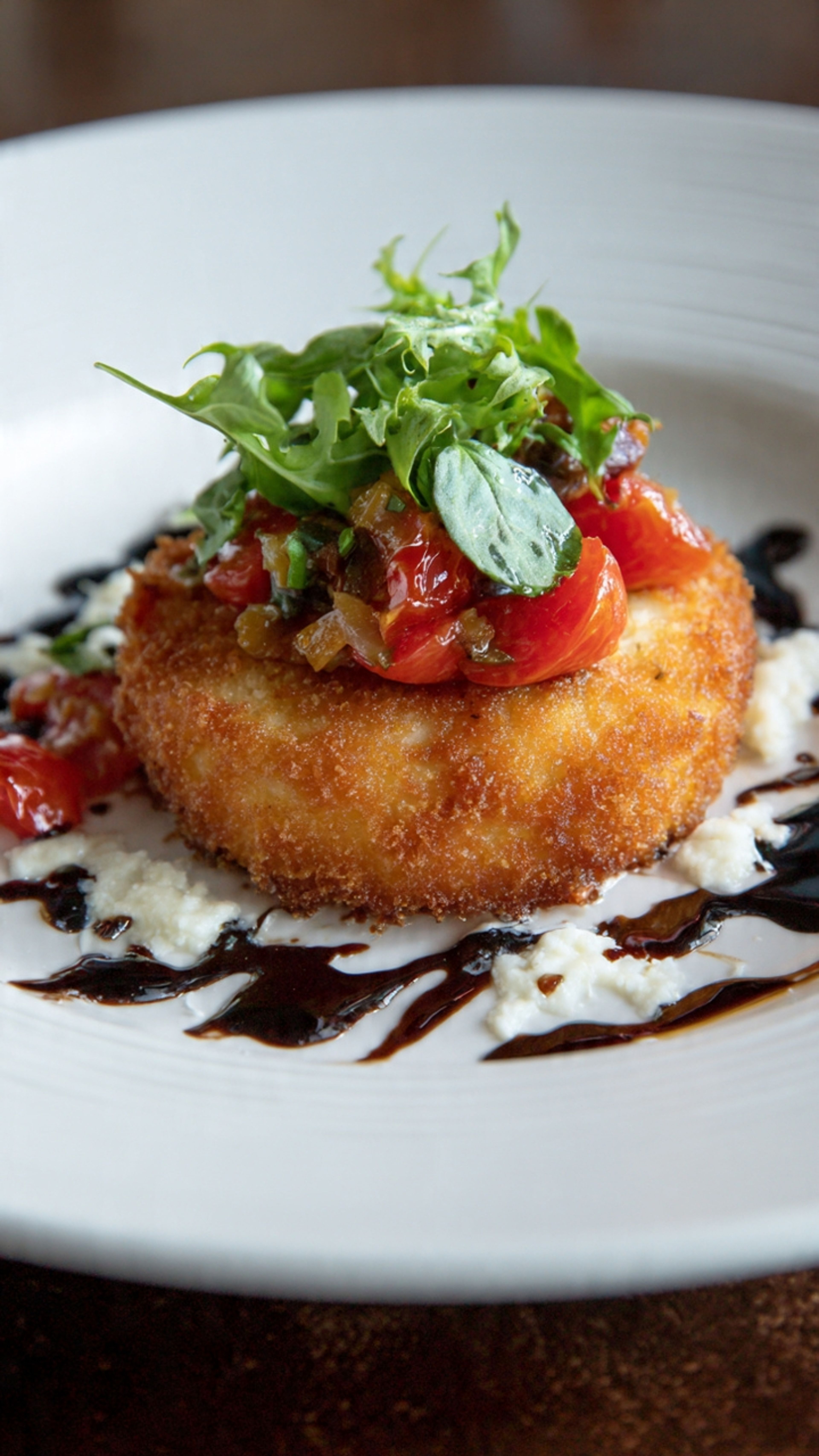Crispy Fried Goat Cheese.