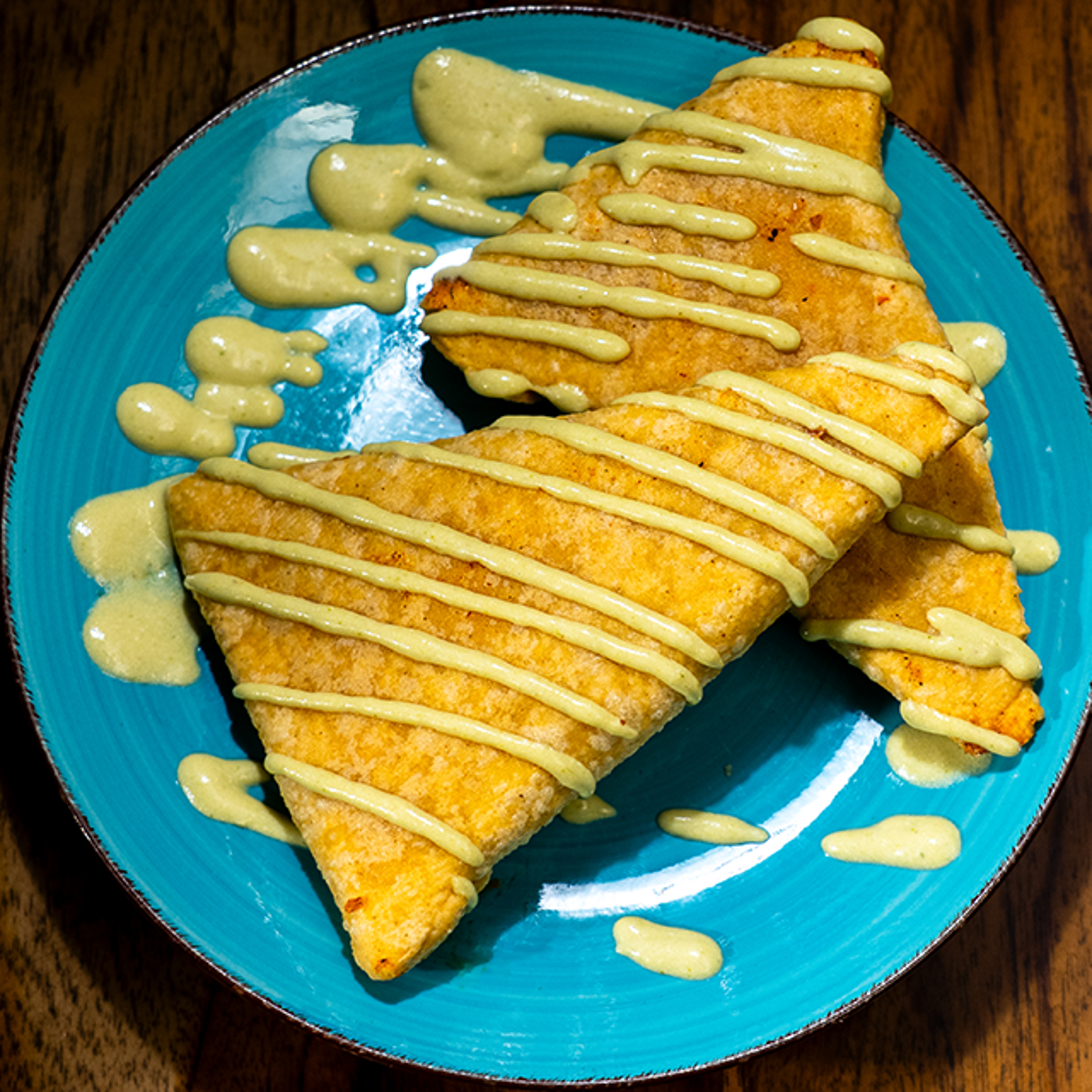 Tetelas De Papas Con Rajas (2 PC).