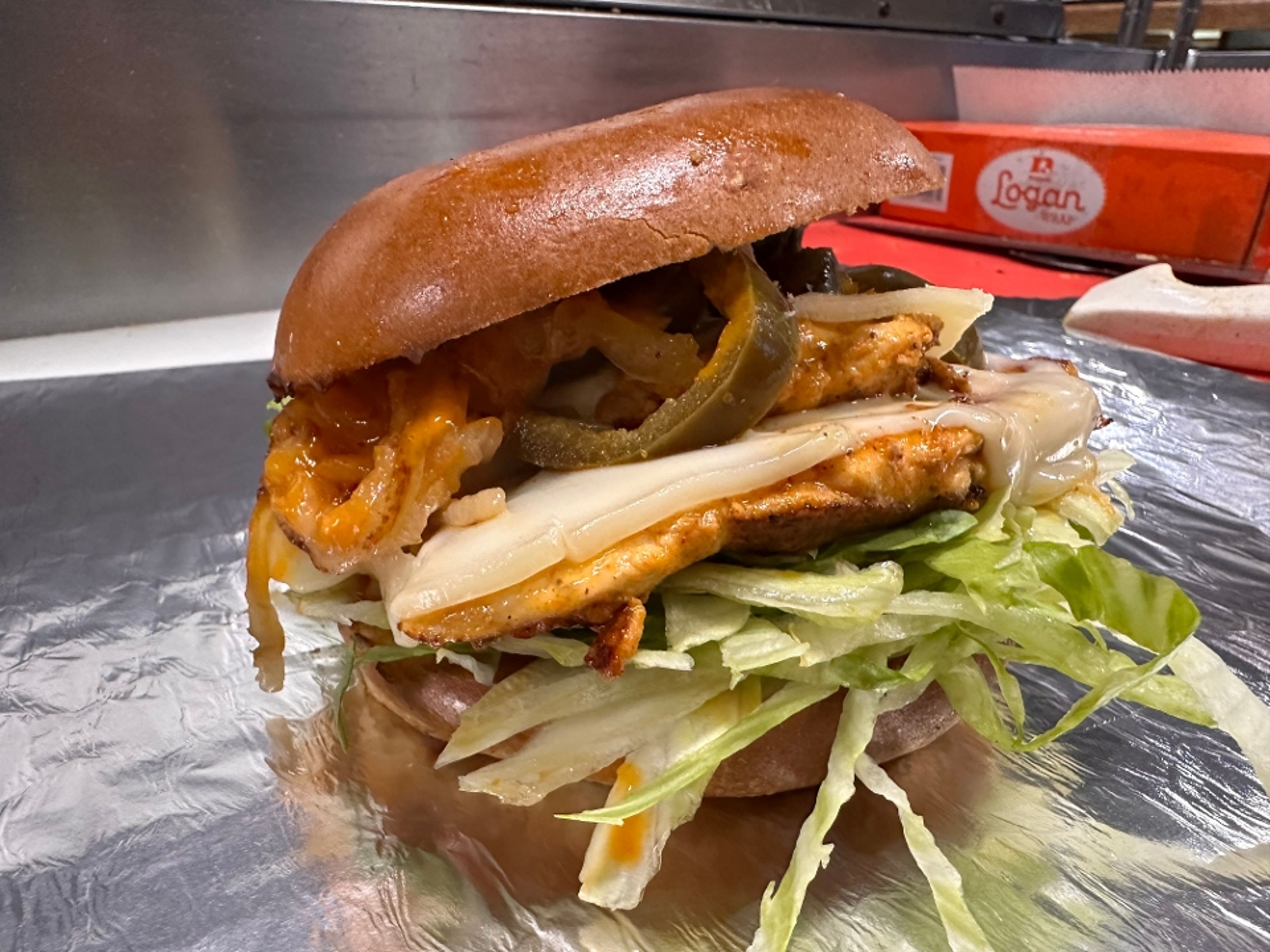 Spicy Chicken Sandwich.