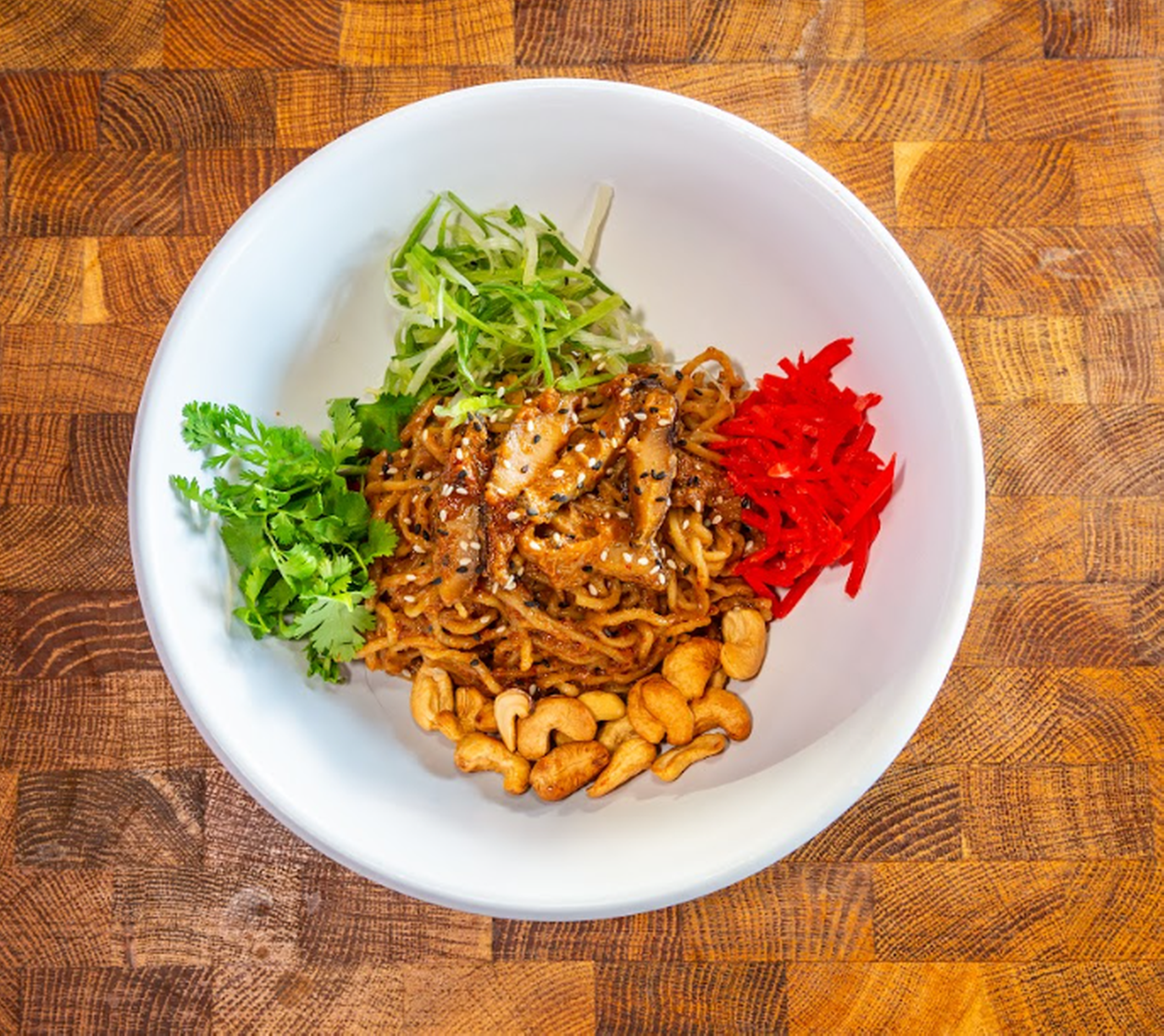 Shiiitake & Cashew Dan Dan.