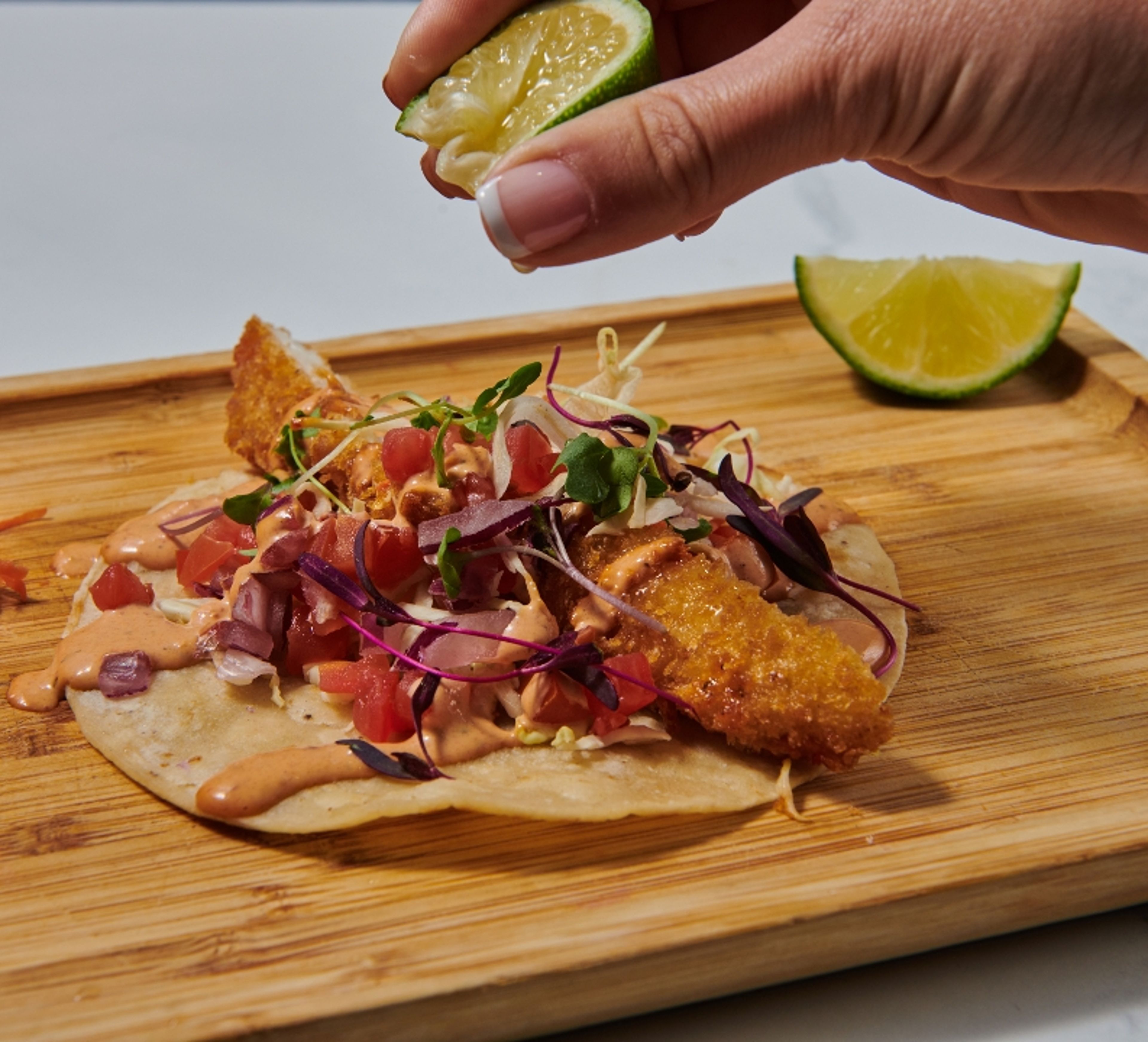 Taco De Pescado.