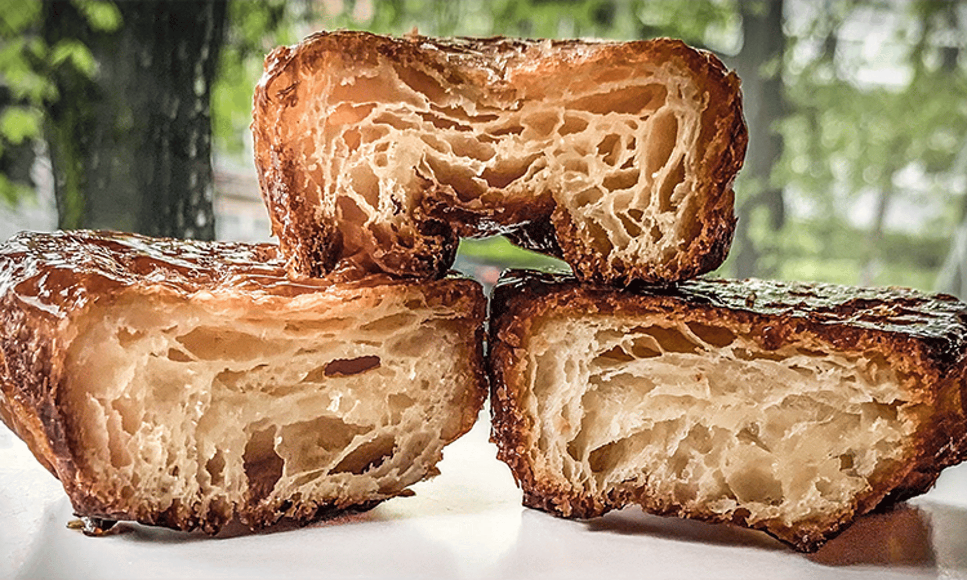 Traditional Kouign Amann.