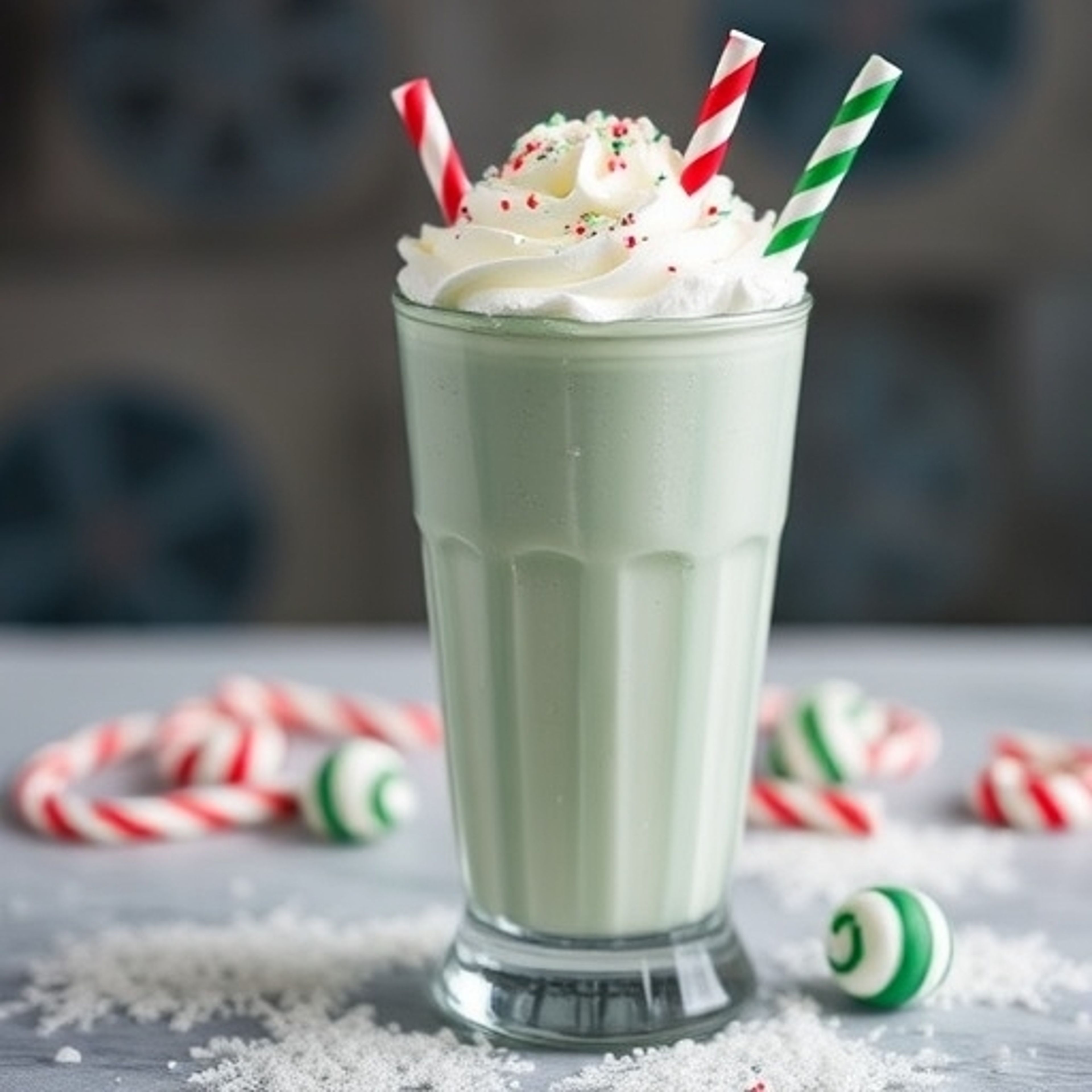 Peppermint Milkshake.