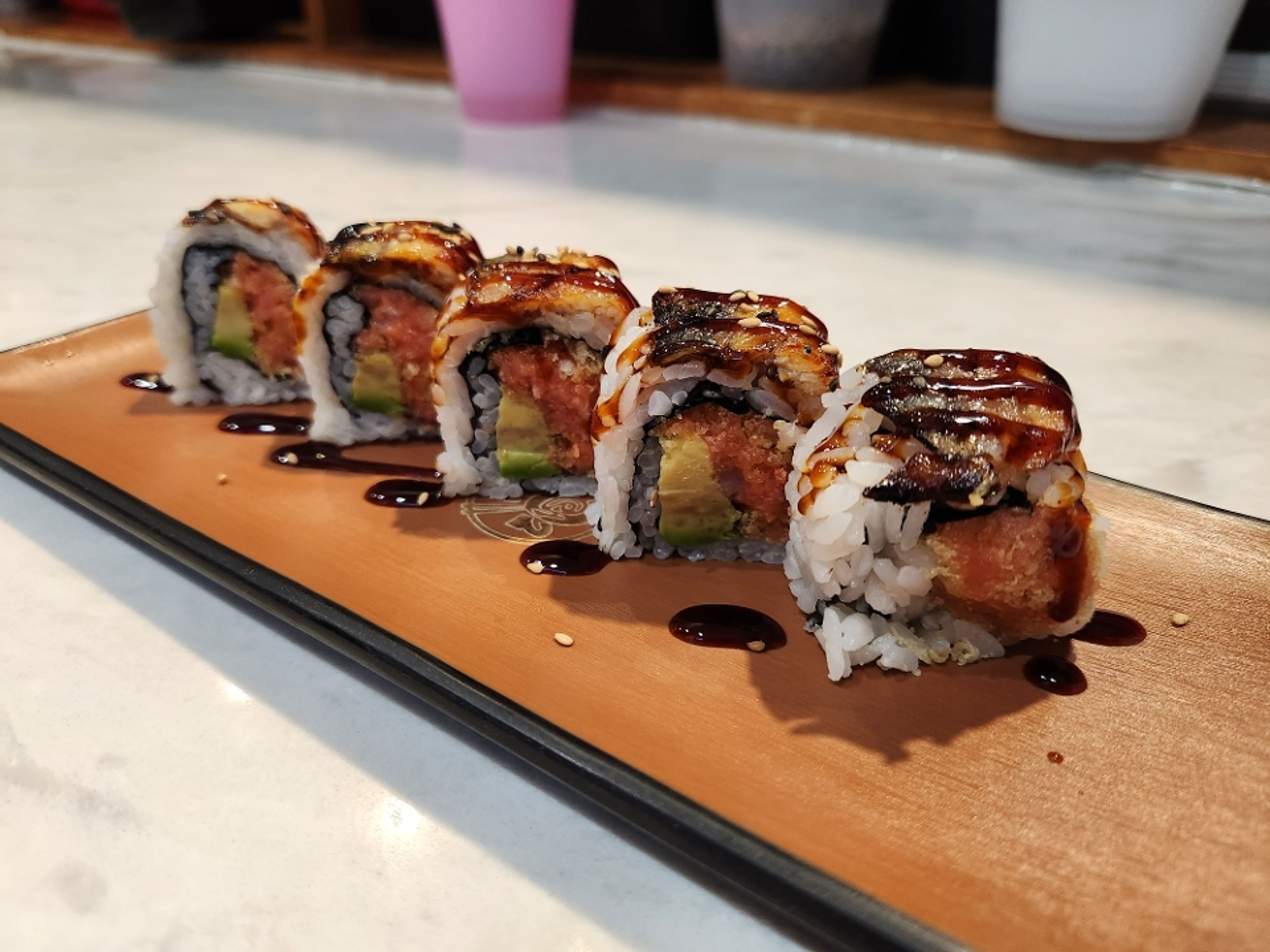 Black dragon Roll.