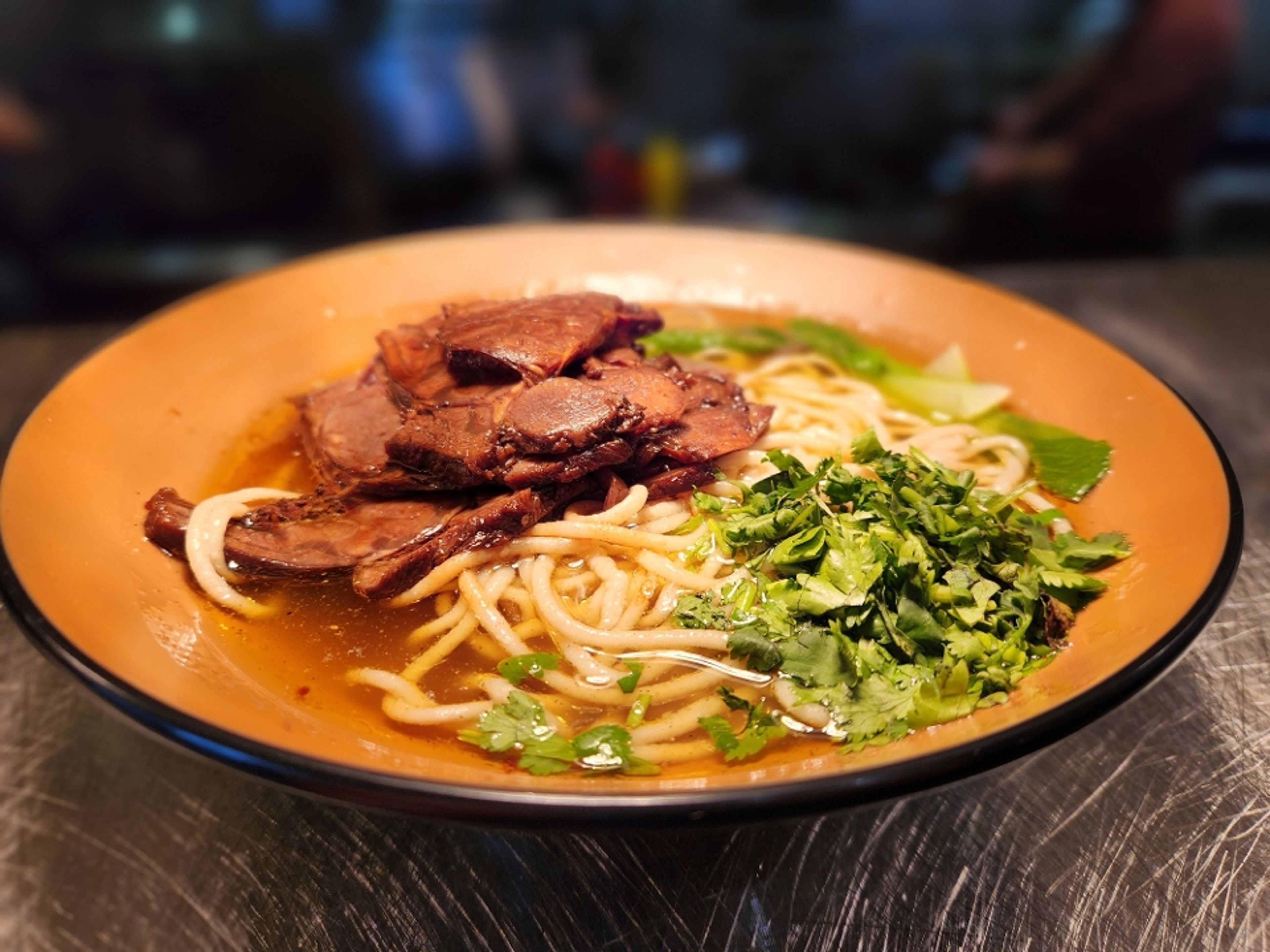 Clear Beef Soup 🌾  清湯牛肉/馄钝拉麵.