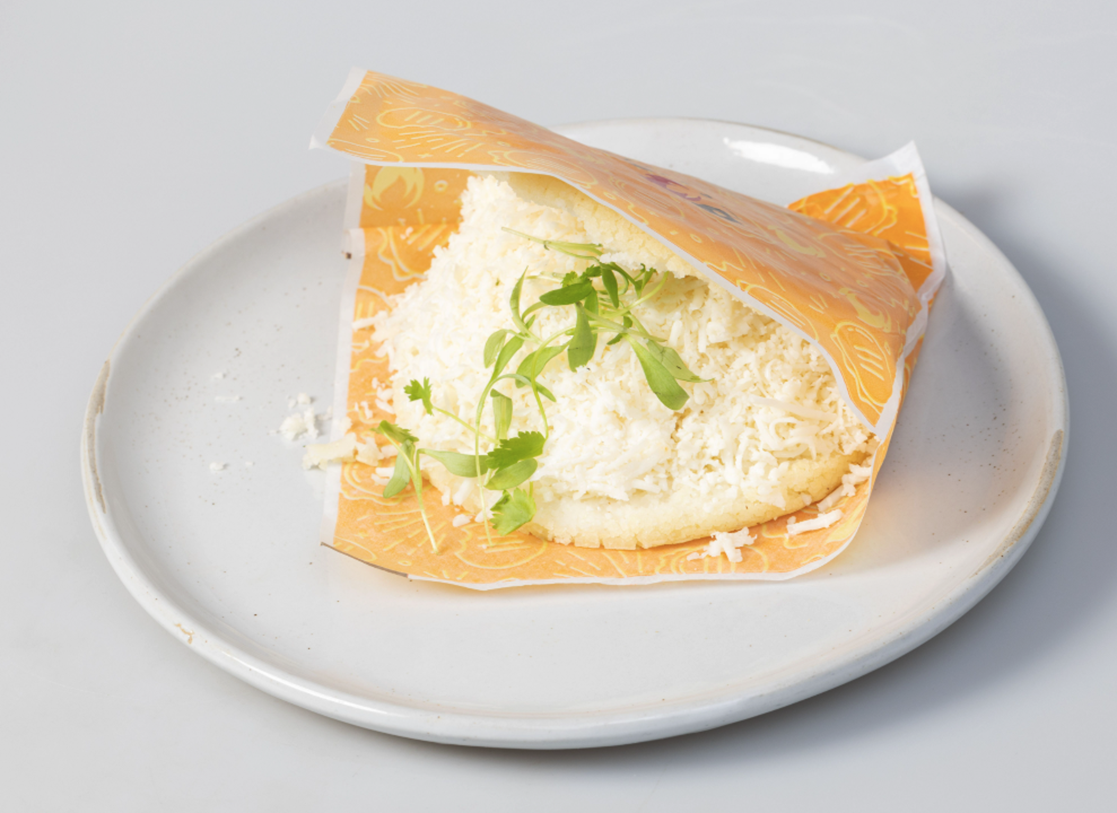 Llanero Cheese Arepa.