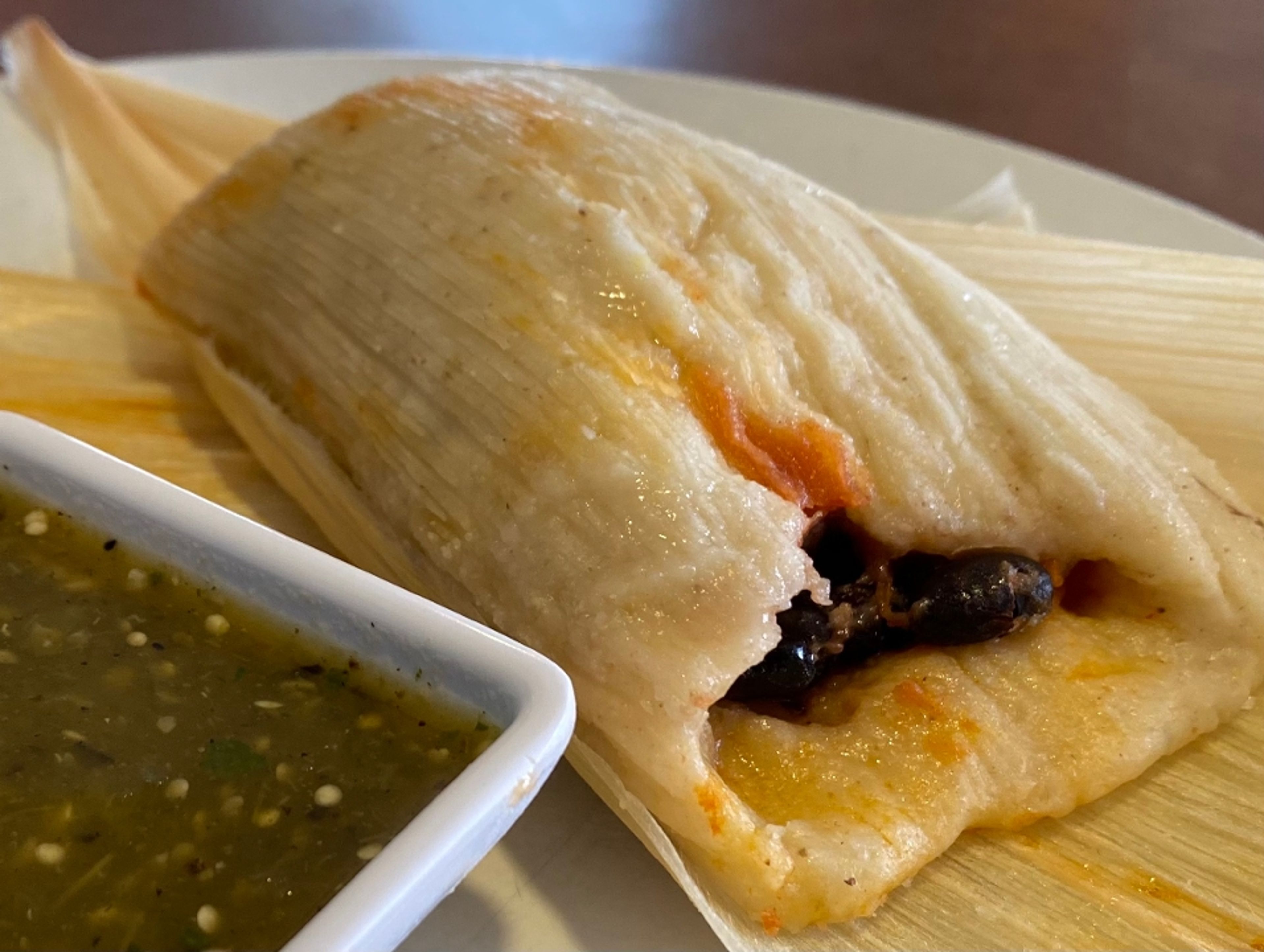 Tamal Beef Barbacoa.