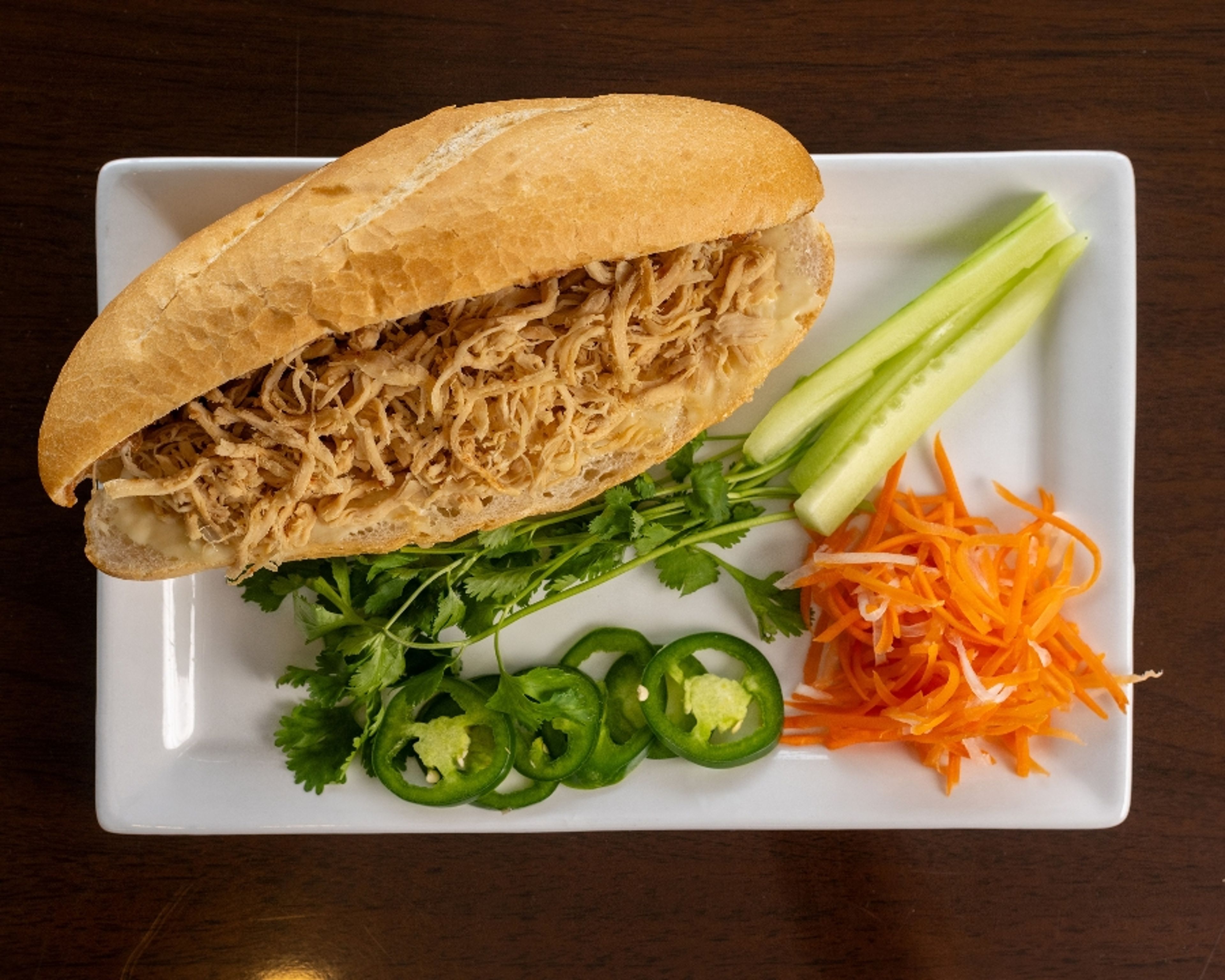 S3. Vietnamese Baguette Sandwich Chicken.
