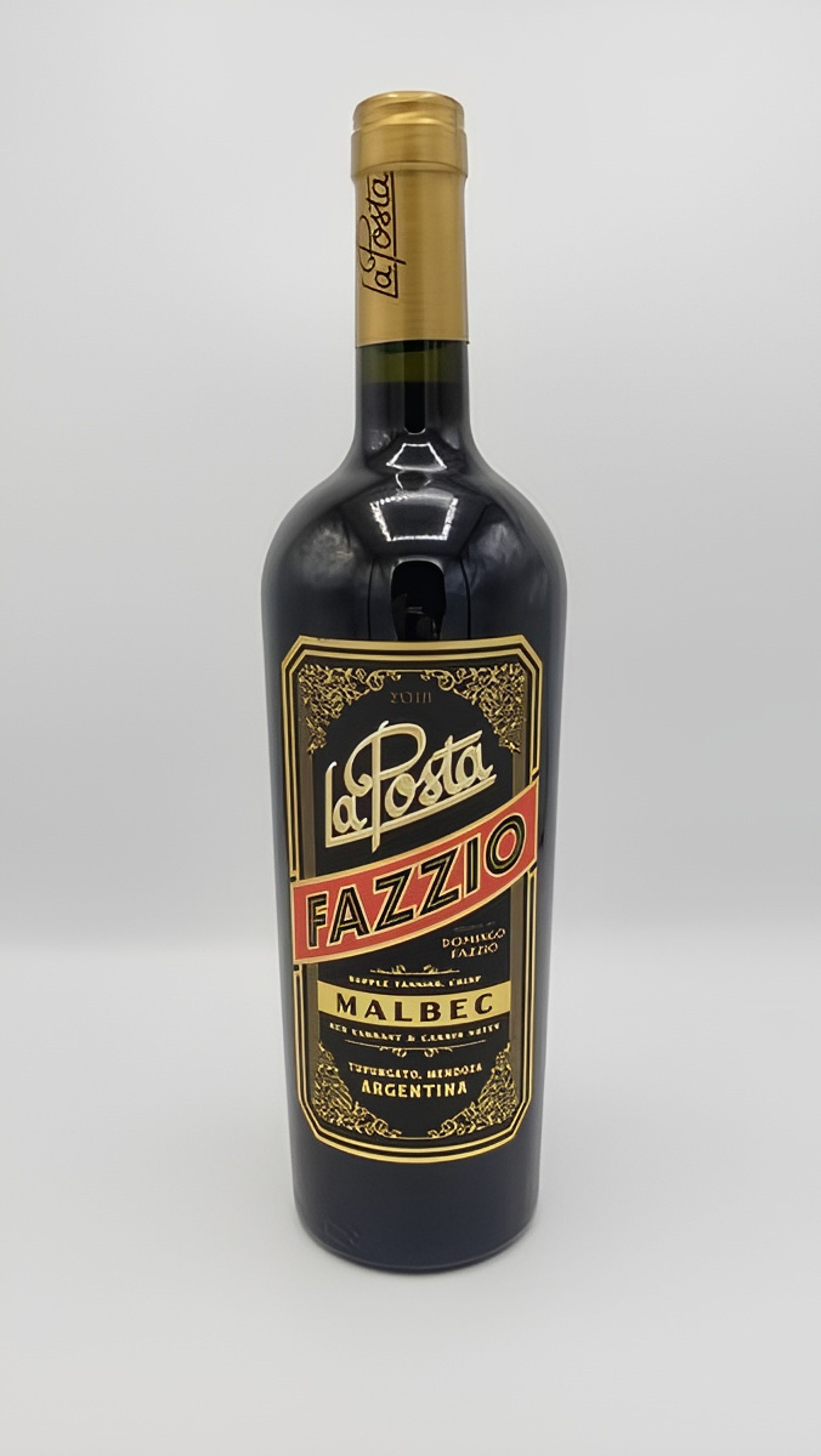 La Posta Fazzio Malbec 2017 Red Wine - South America.