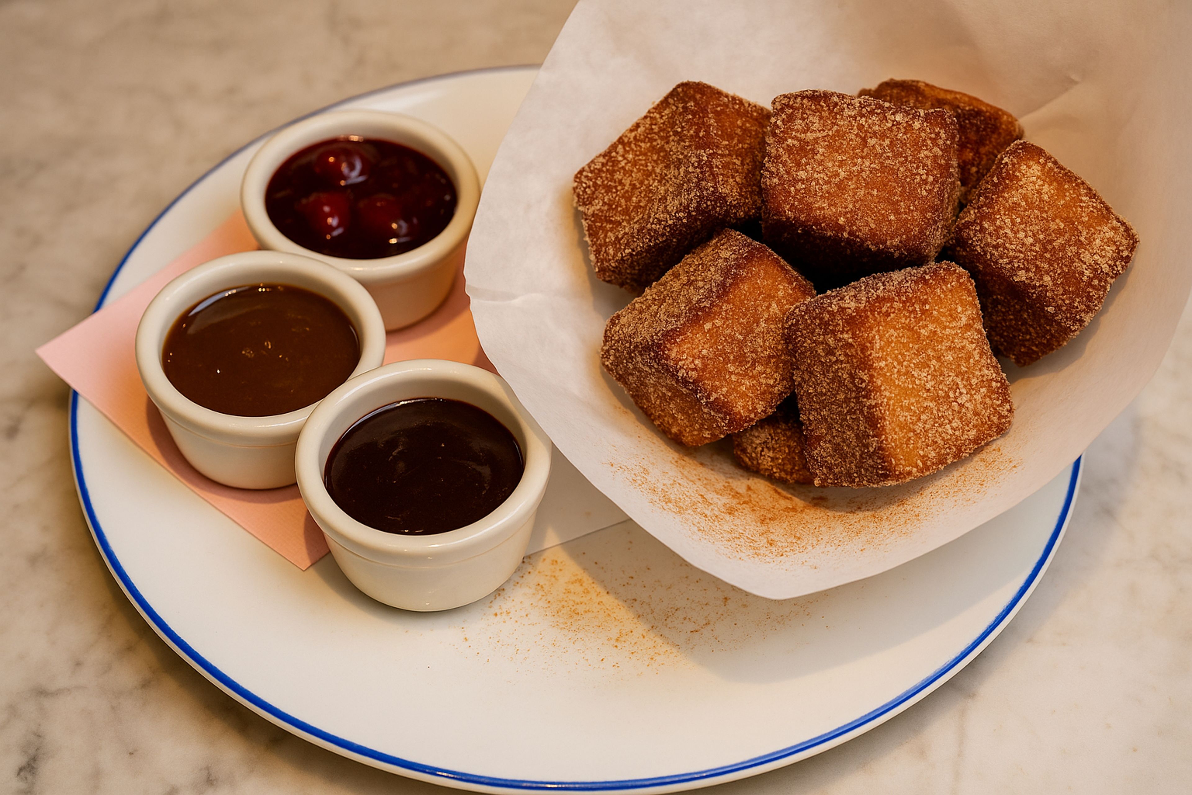 Churro French Toast Bites.