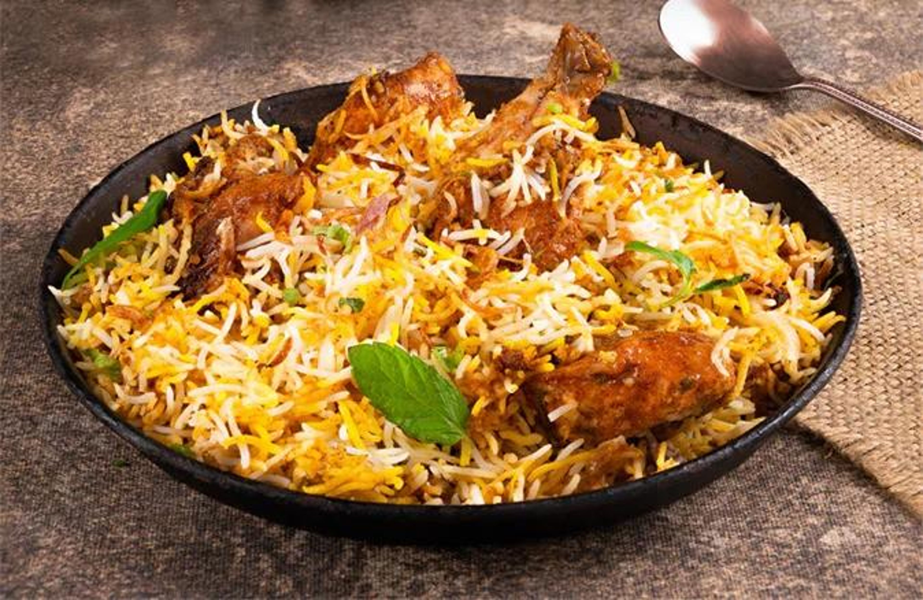 Chicken Dum Biryani.