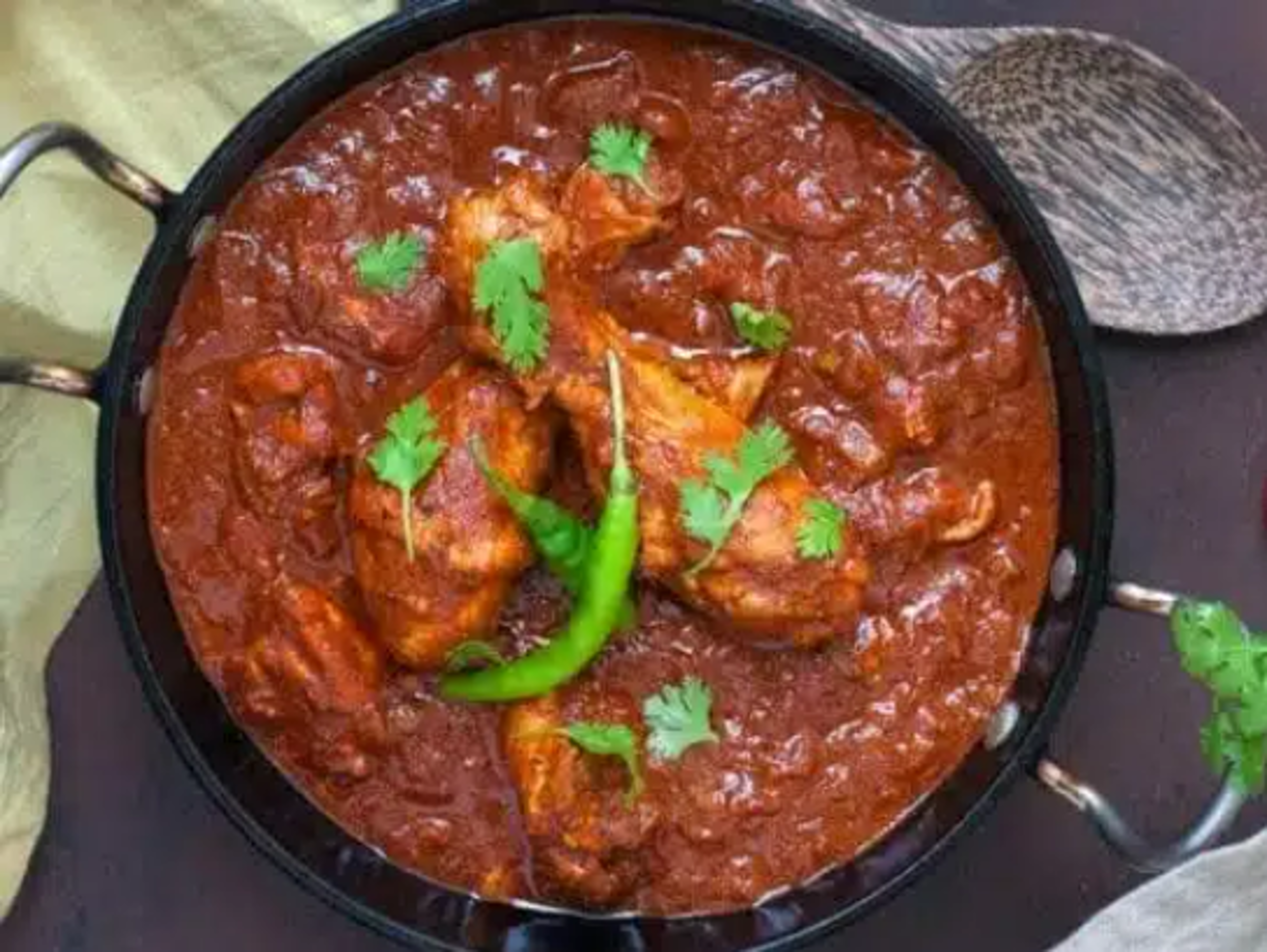 Chicken Vindaloo.