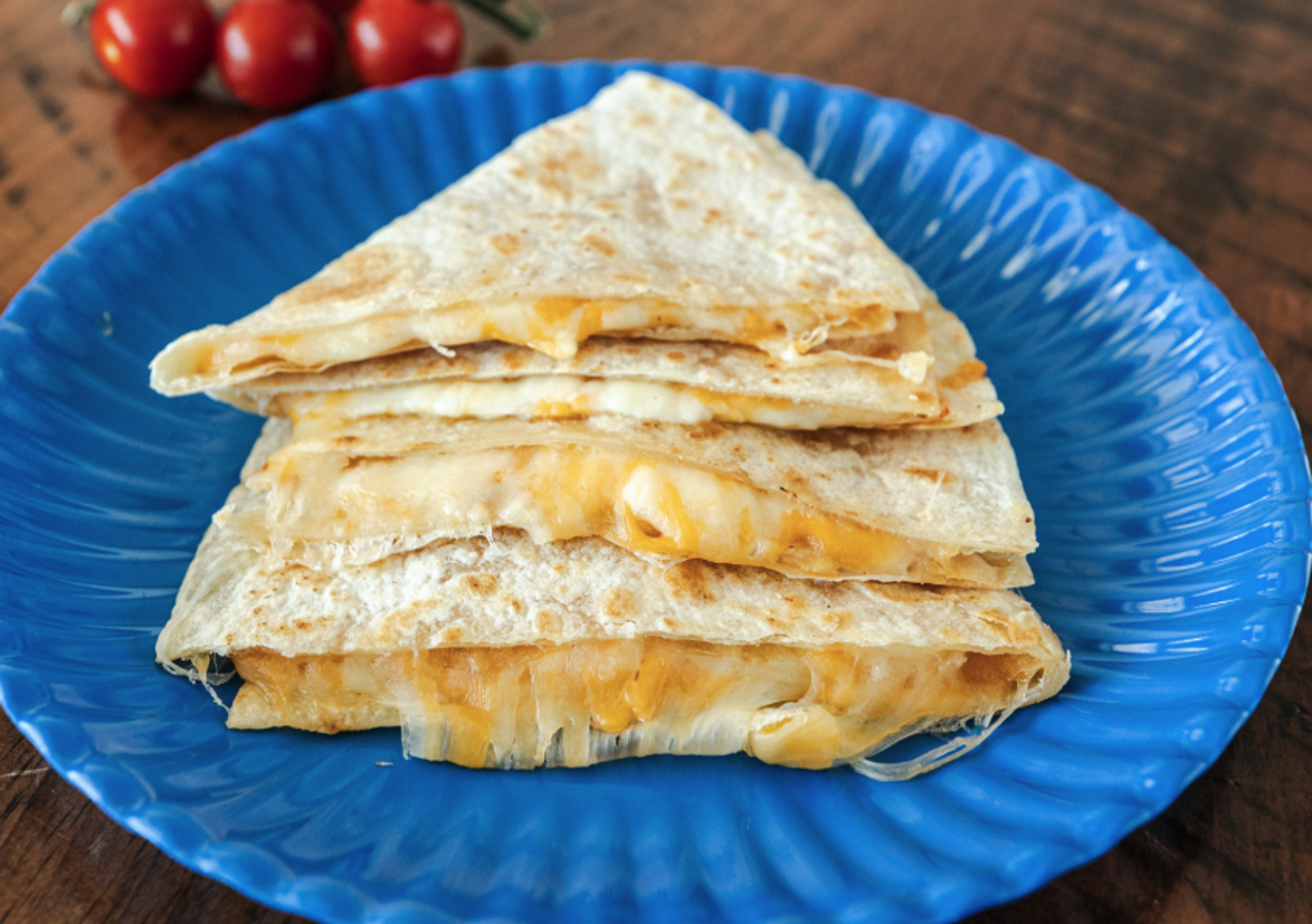 Cheese Quesadilla.