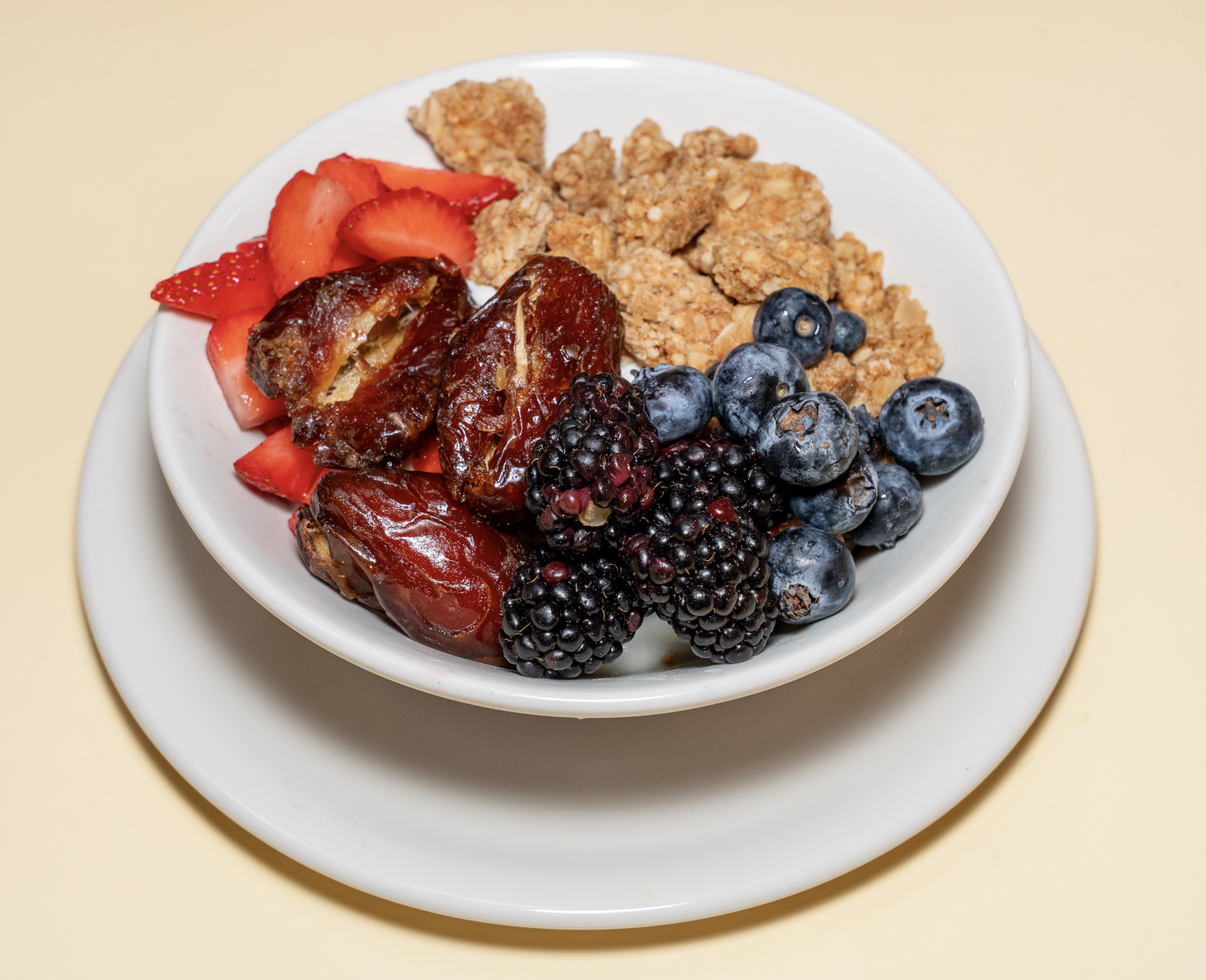 The Peach Yogurt Bowl.