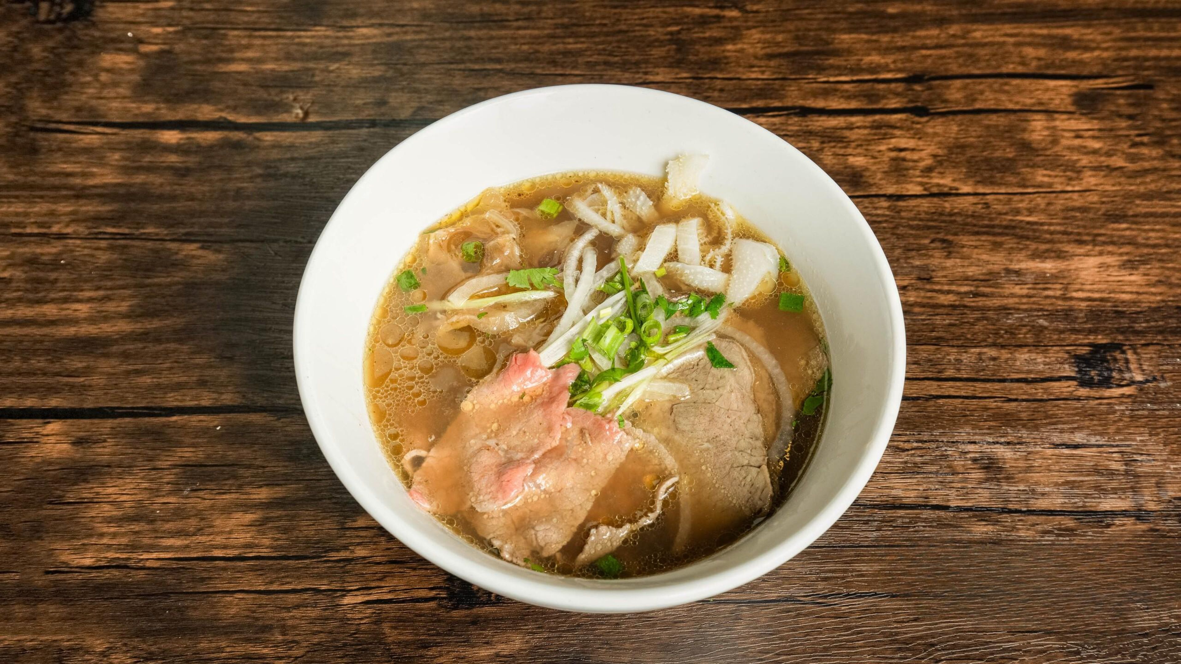 P6. Pho with Special 3-Protein Combo.