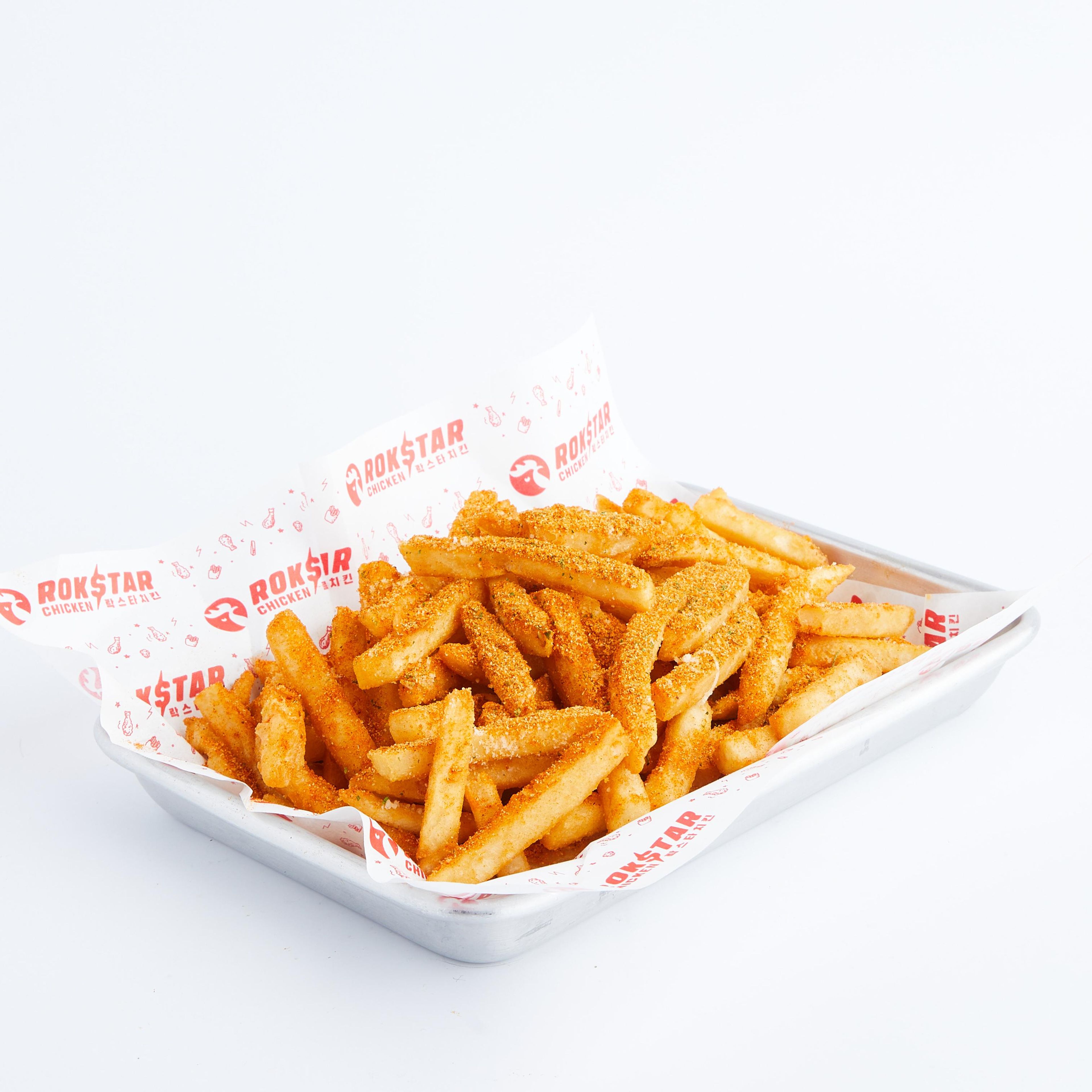 Cajun Garlic Fries Large.