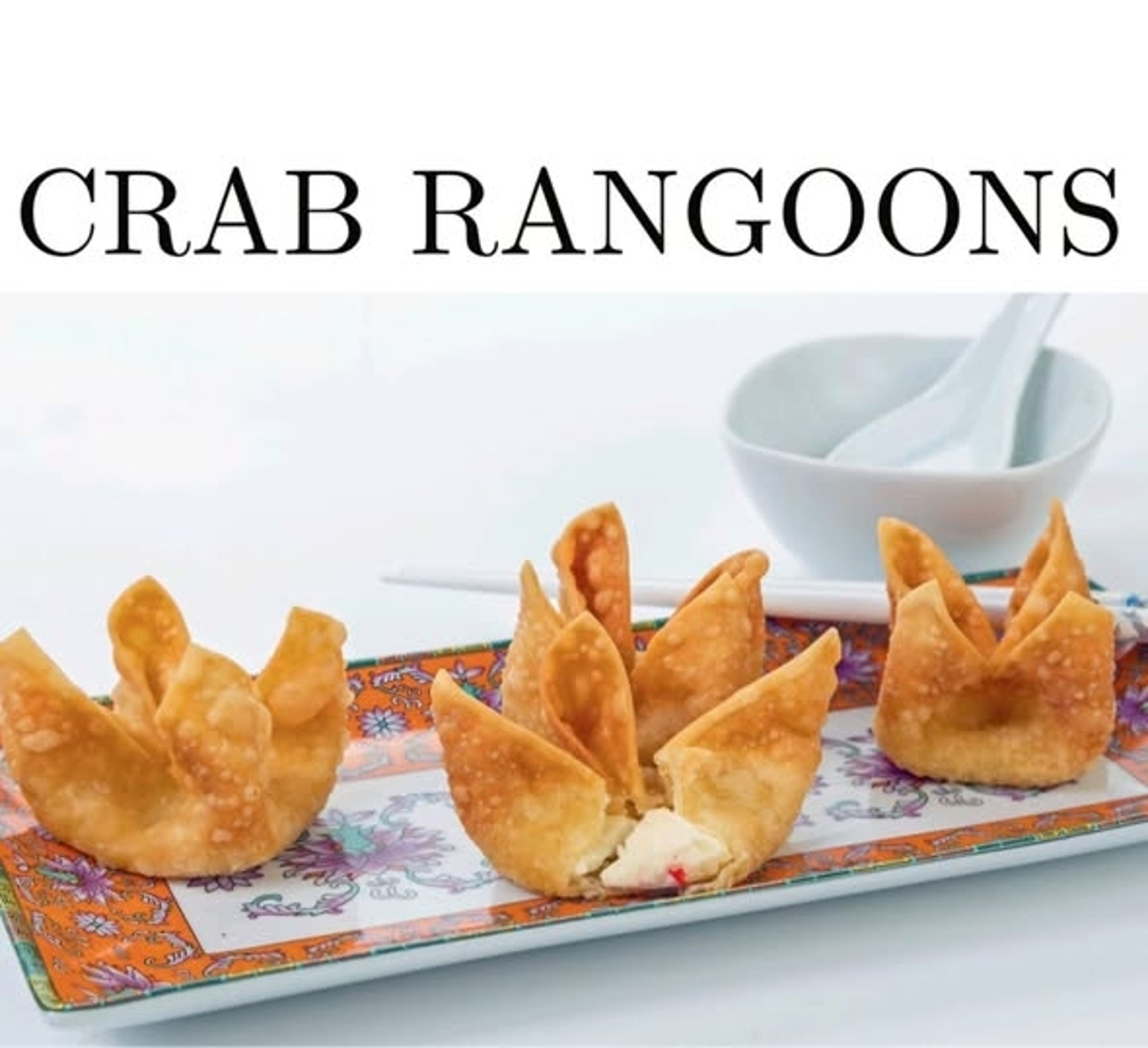 30 Crab Rangoons.