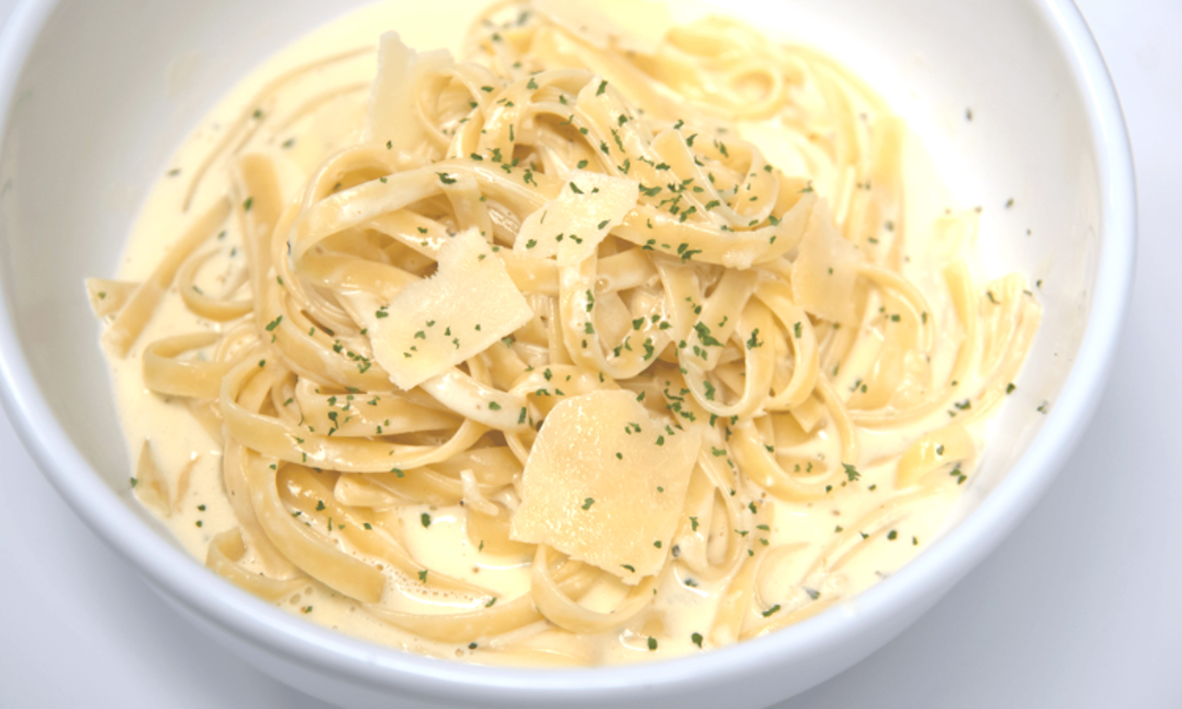 Fettuccini Alfredo.